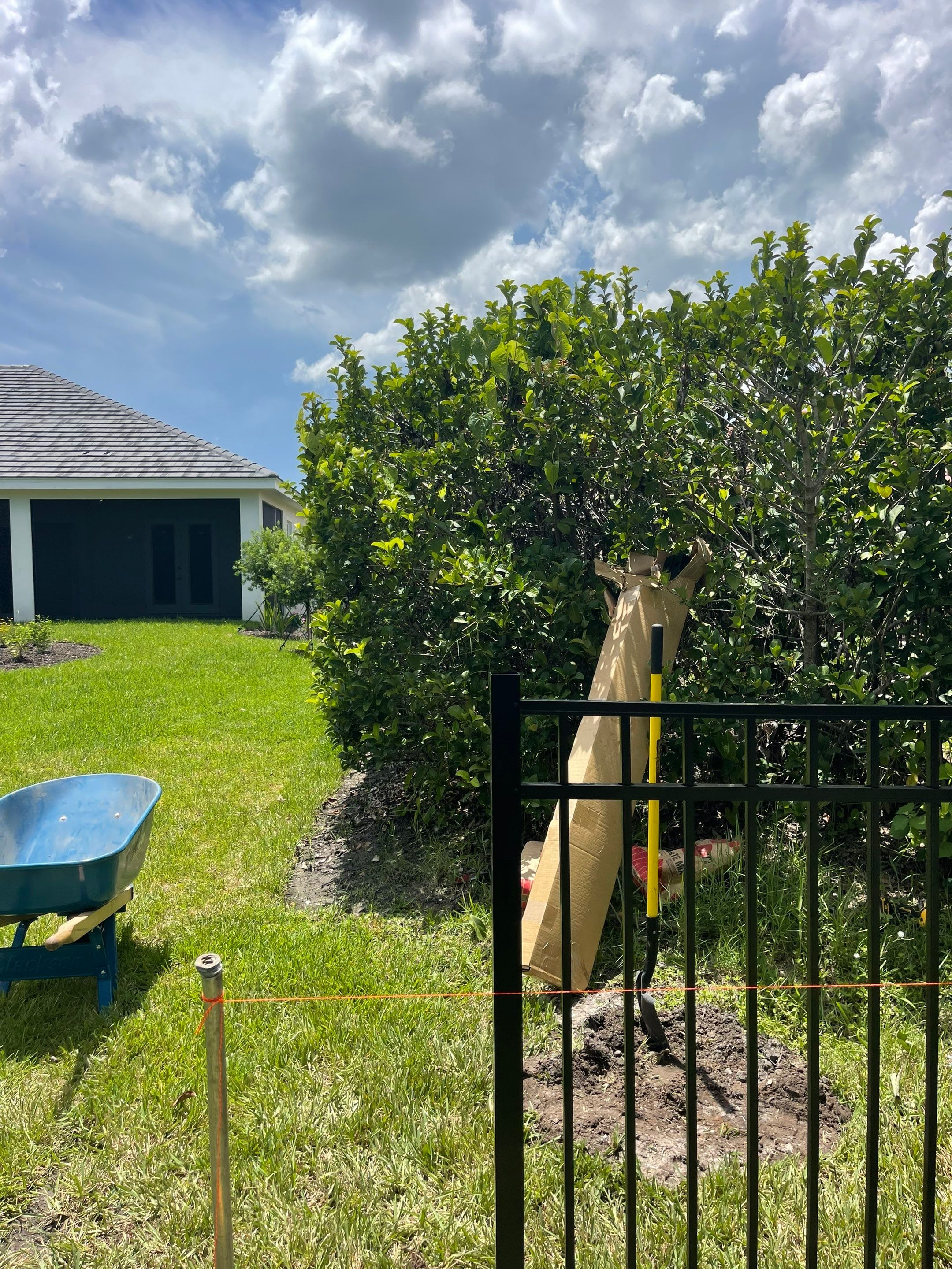 Bradenton, FL 4ft. Tall 3-Rail Black Aluminum Fence by Asap fence and gates, LLC