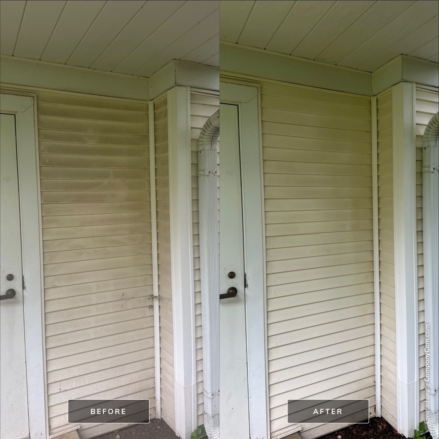 Extended Stay America West Dundee Building Wash by Simmons Power & Soft Washing