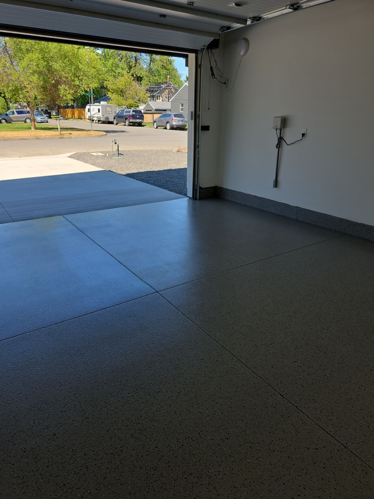 Garage Remodel using Denali Hybrid by Croc Coatings, LLC