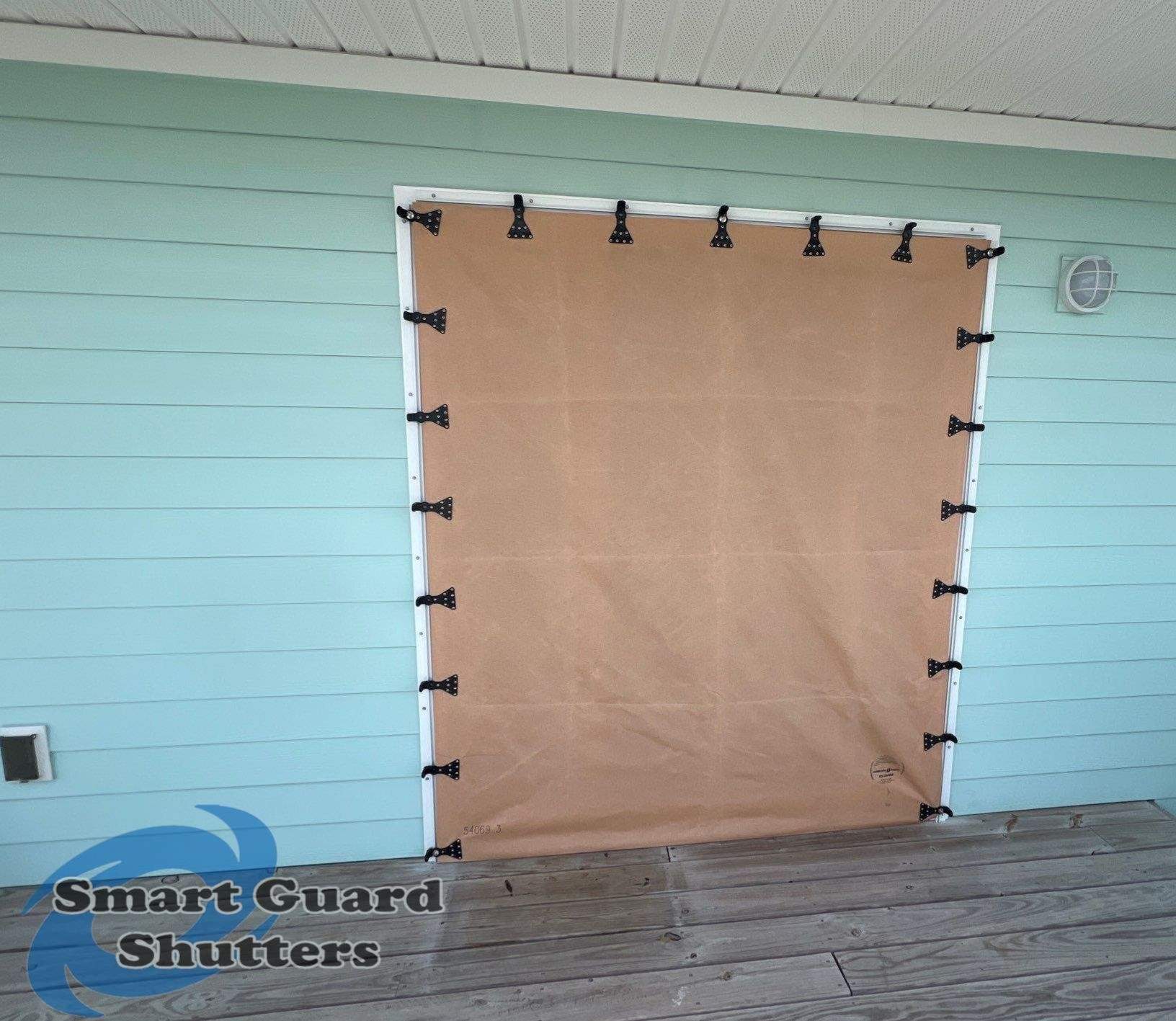 Astro Guard Hurricane Fabric - Tan by Smart Guard Shutters