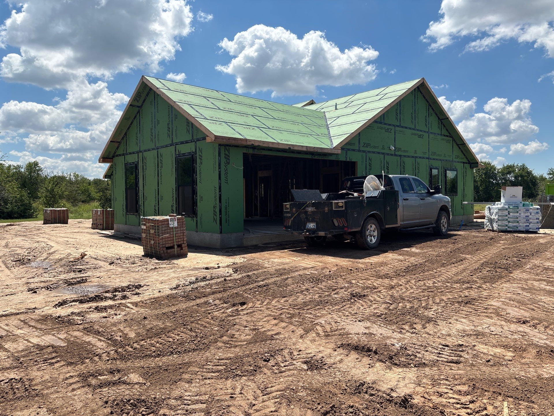 New home near Lamont, OK  by Kool Foam LLC 