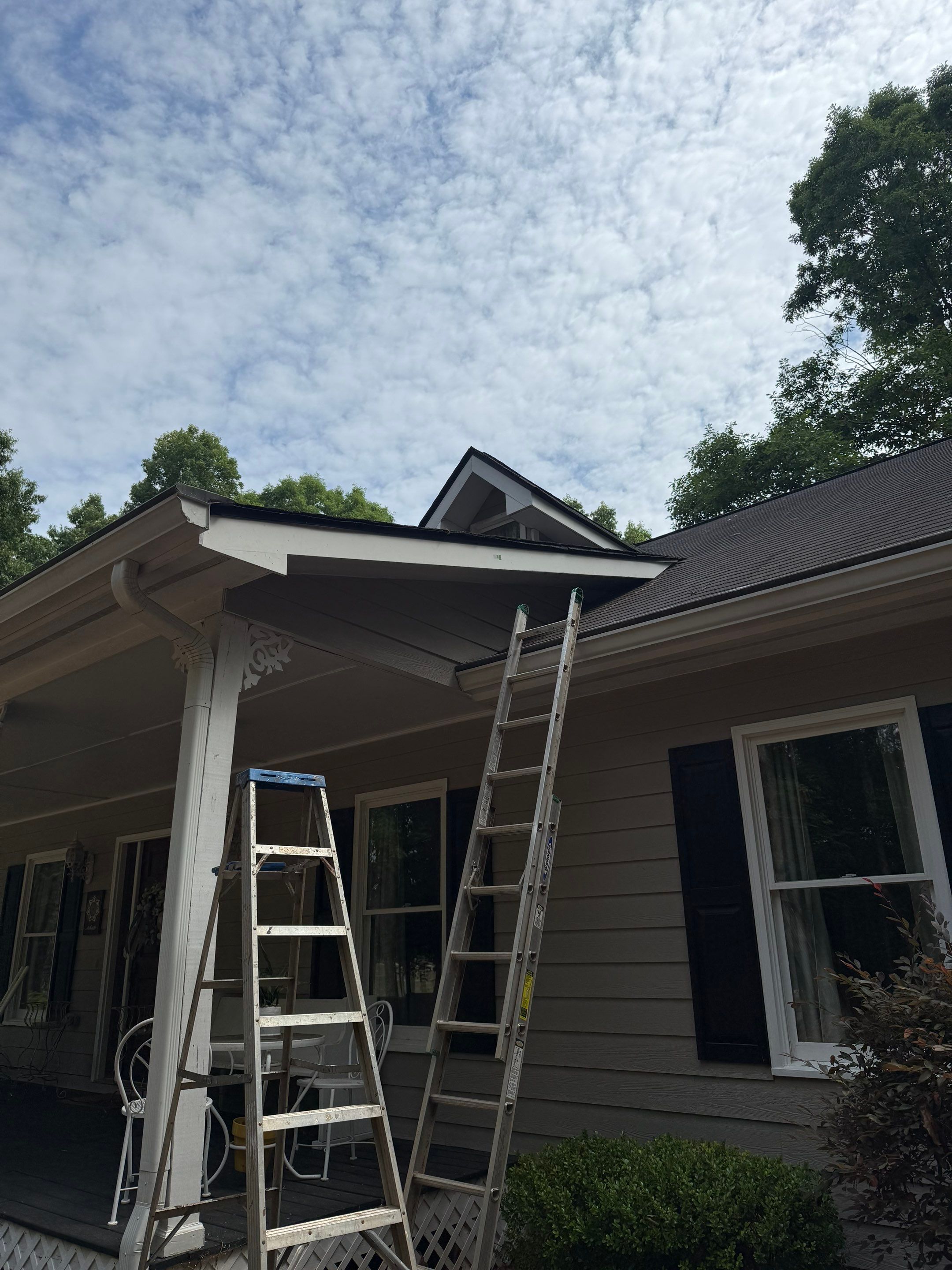 Exterior Painting and Wood Replacement in Mansfield by PGP Surface Solutions, LLC