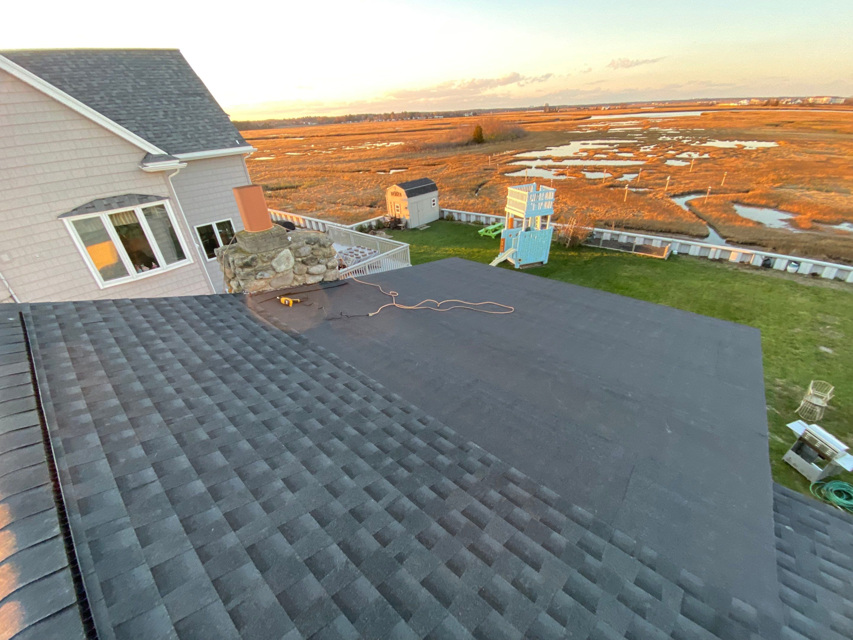 Residential Roofing Installation using GAF Timberline HDZ by Sensible Home Solutions