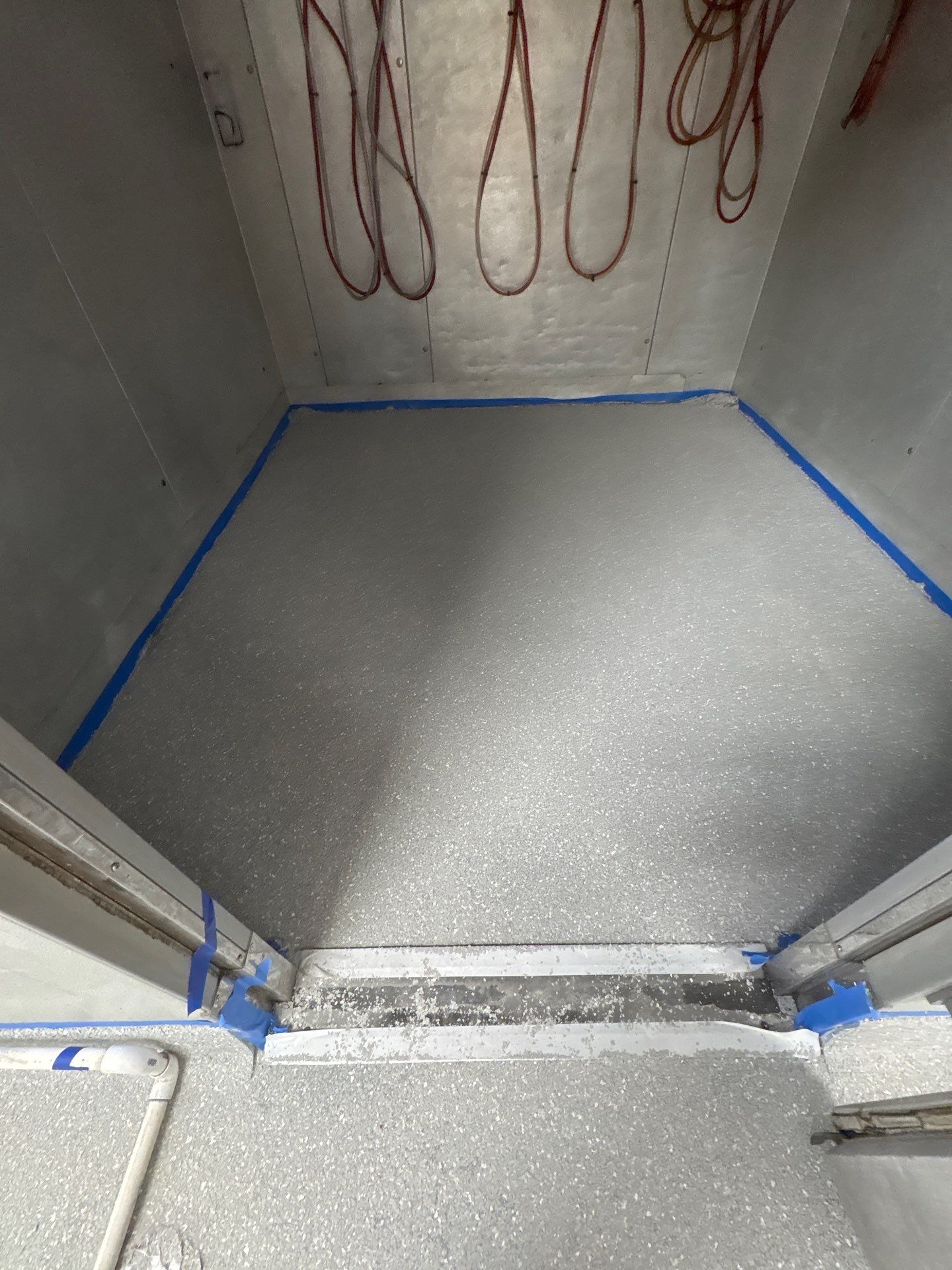 Commercial Kitchen Floor Remodel at Elks, Winchester, VA by Tailored Concrete Coatings