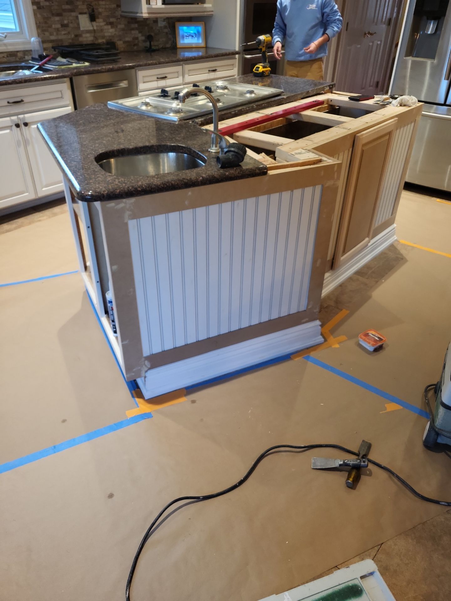 Custom Island Remodel by Spectrum Painting, LLC