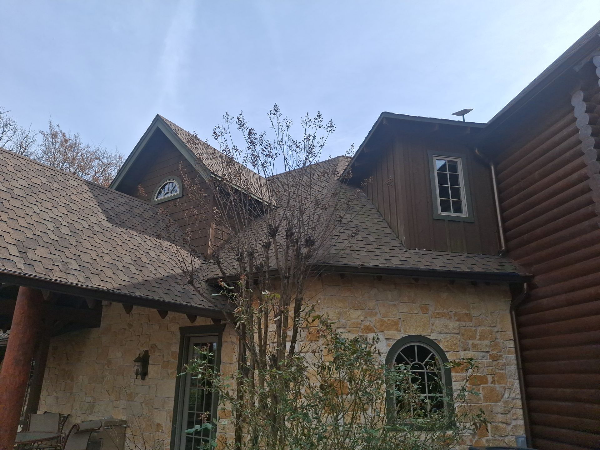 A Complete Exterior Refresh for a Custom Log Home & Property in Alba, Texas by Quality Coats Painting