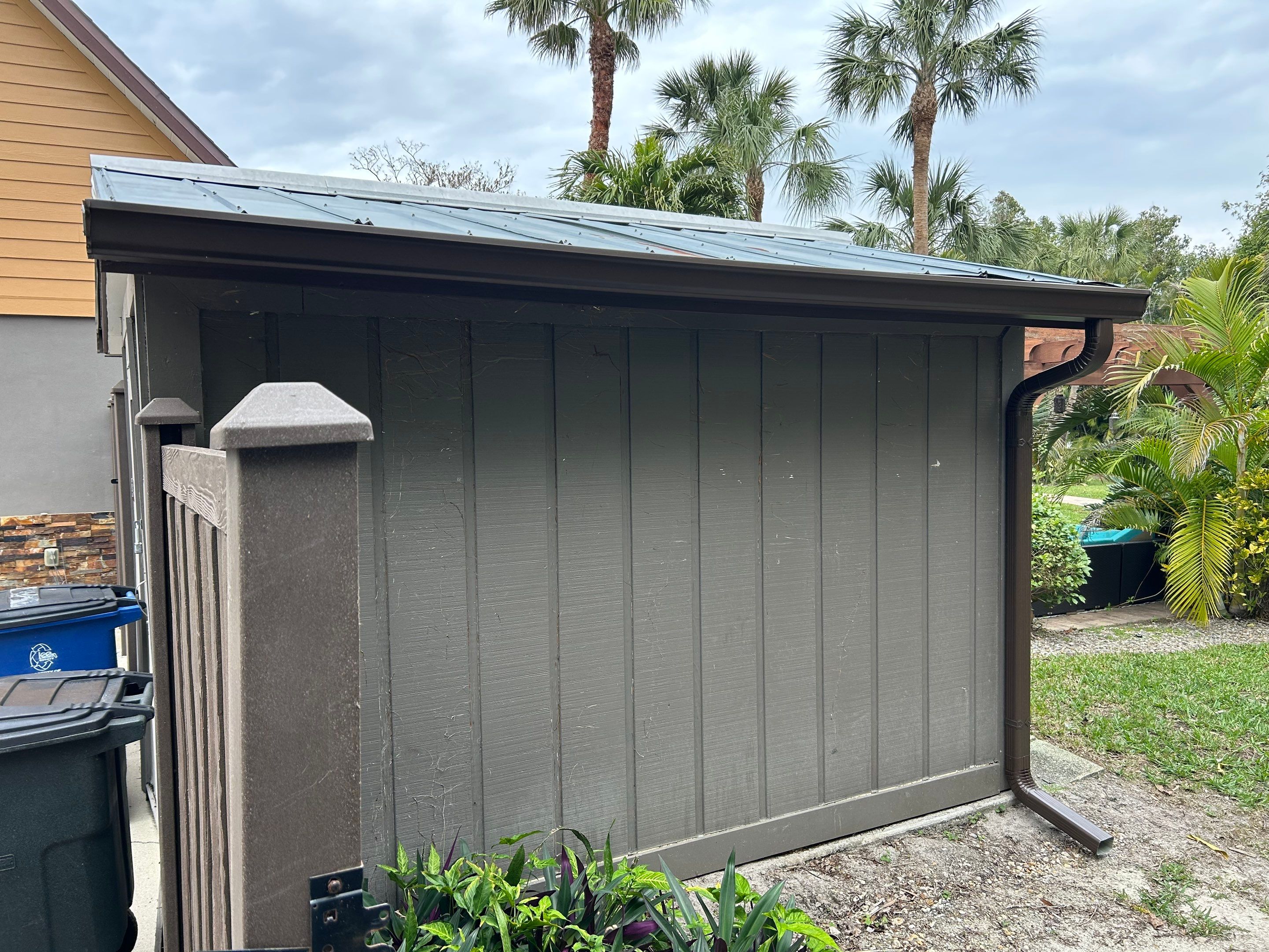 Custom Color Gutters Installed in Fort Myers FL by Gutter Professors