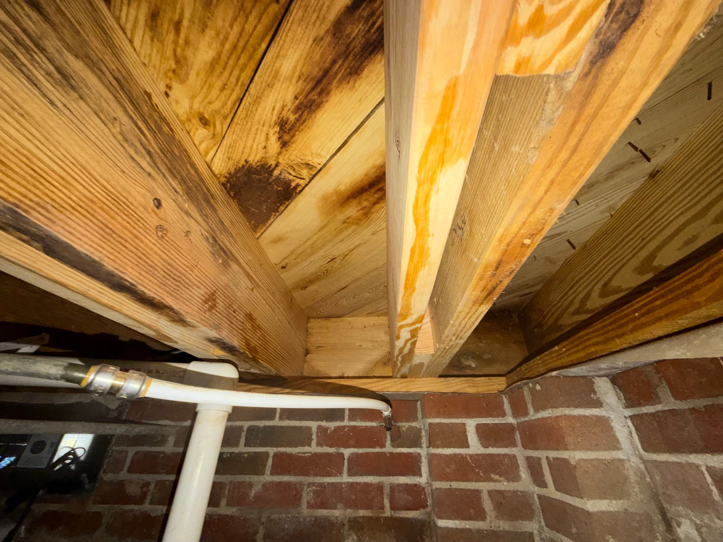 Project in Smithfield by Patriot Crawl Space Repairs