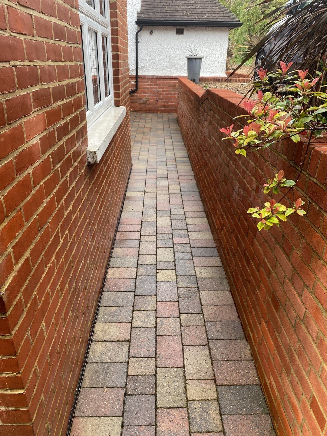 Driveway And Patio Clean using honda 21 ltr/min by Ges Exterior Cleaning ltd