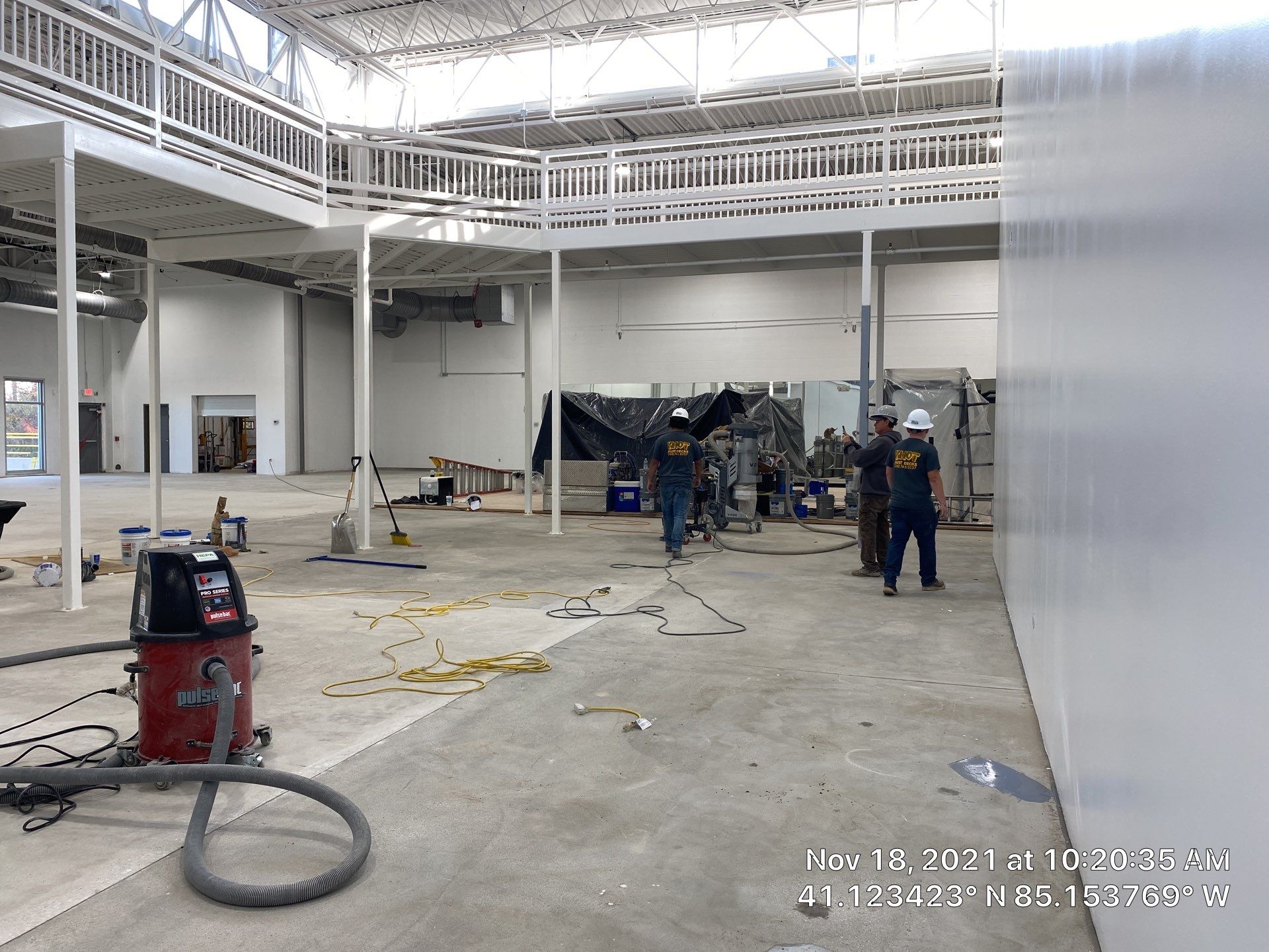 Concrete Coating at Spiece Fieldhouse by Knot Just Decks