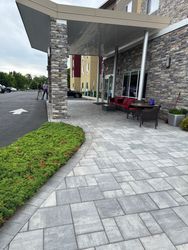 Paver Re-Leveling in Clinton, NJ — Gallo Bros job photo