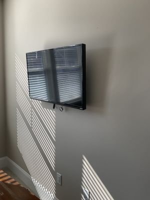 Wall Outlet Added for TV Setup by ZAM