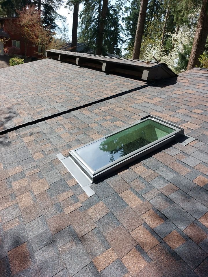 Residential Roofing Installation using Owens Corning Duration Designer Shingles in 'Bourbon'  by BEST Roofing & Waterproofing