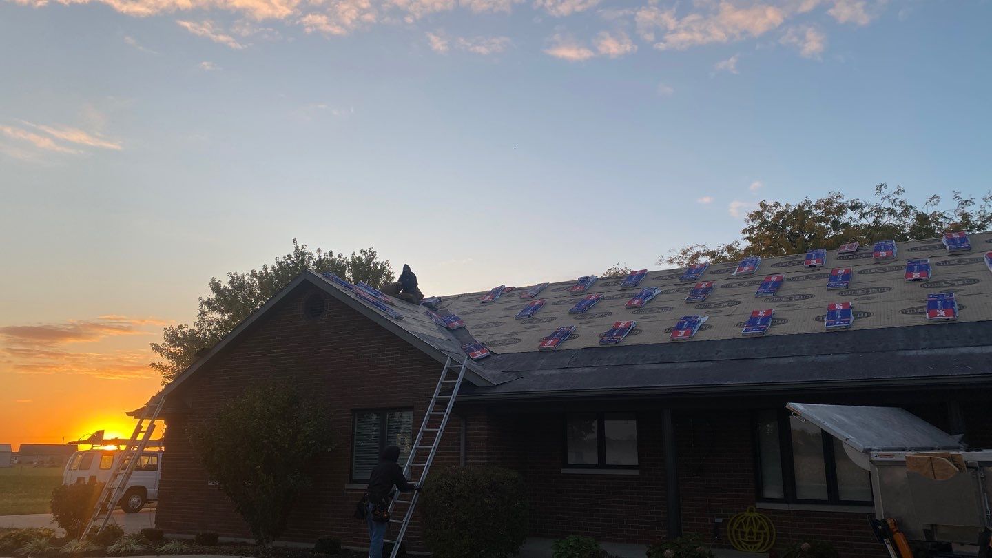 Residential Roofing Installation using GAF Timberline HDZ Appalachian Sky by Nitro Roofing and Construction