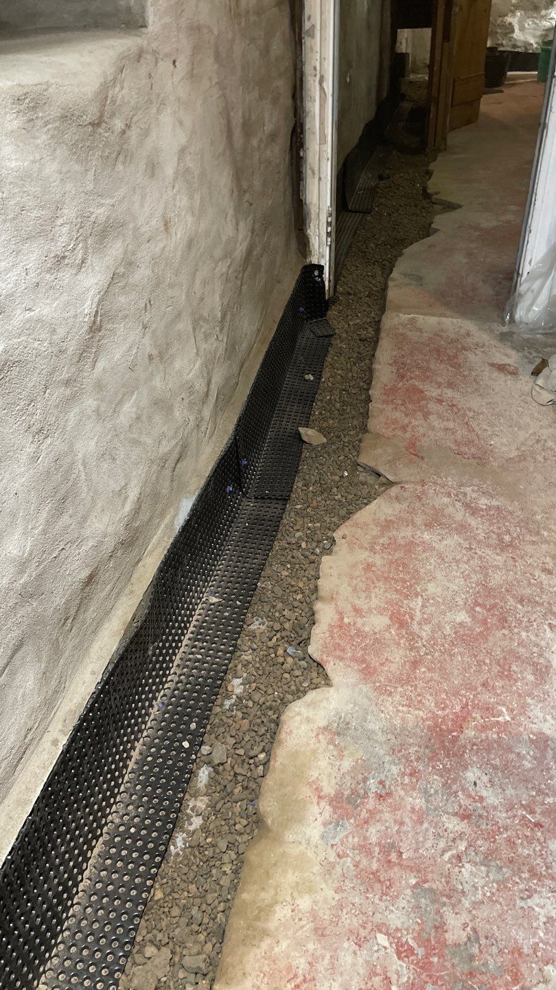 Full Basement Fix for Steve and Lisa by Waterproofing Northeast