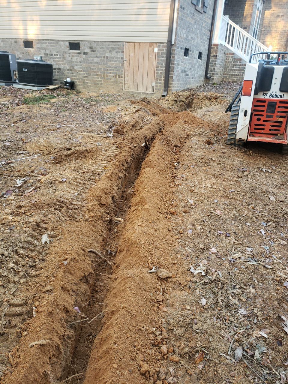 Crawl space encapsulation and exterior drainage by Power Wash Masters LLC