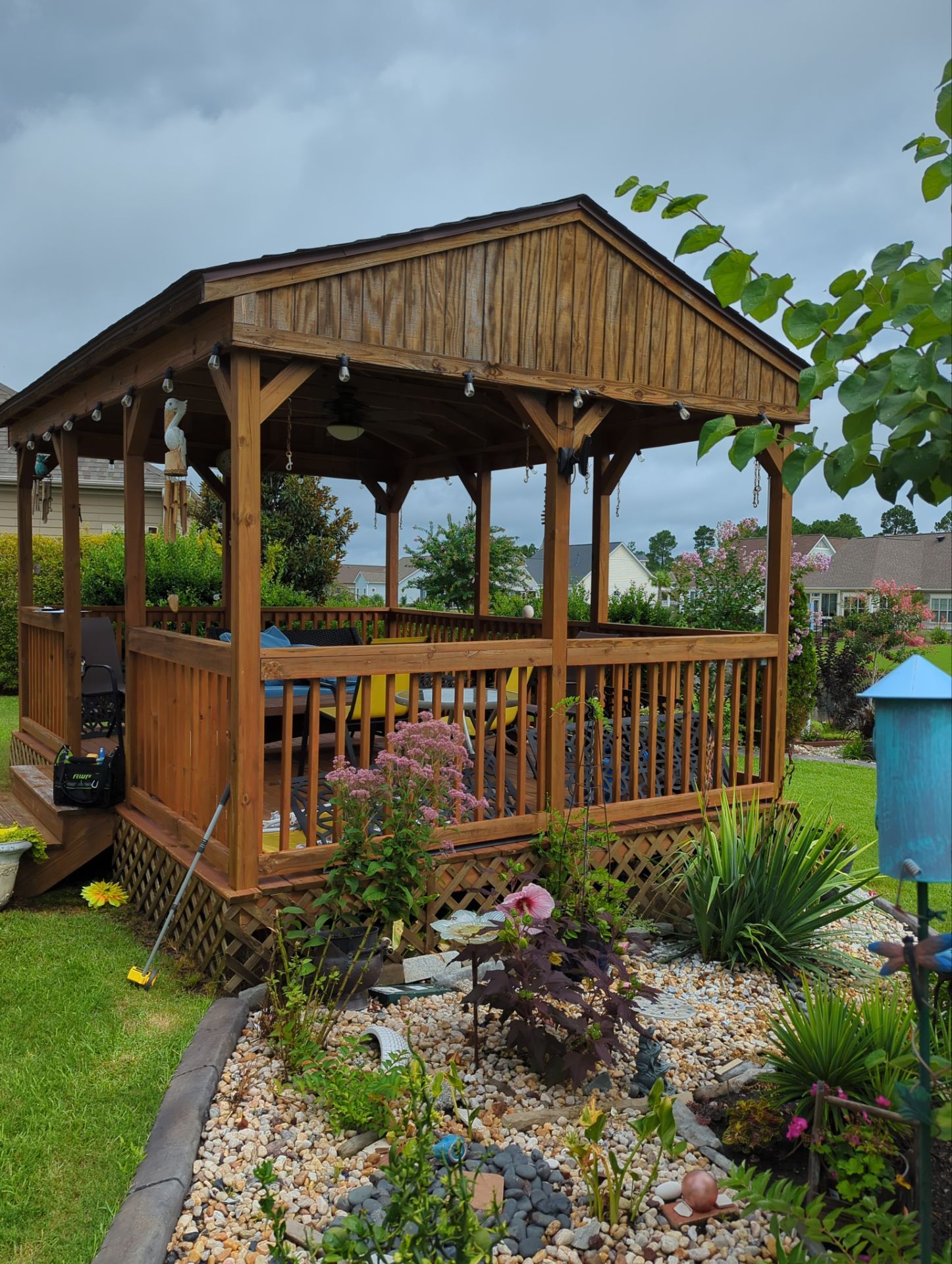 Gazebo using Wood Sealant by DuraSeal
