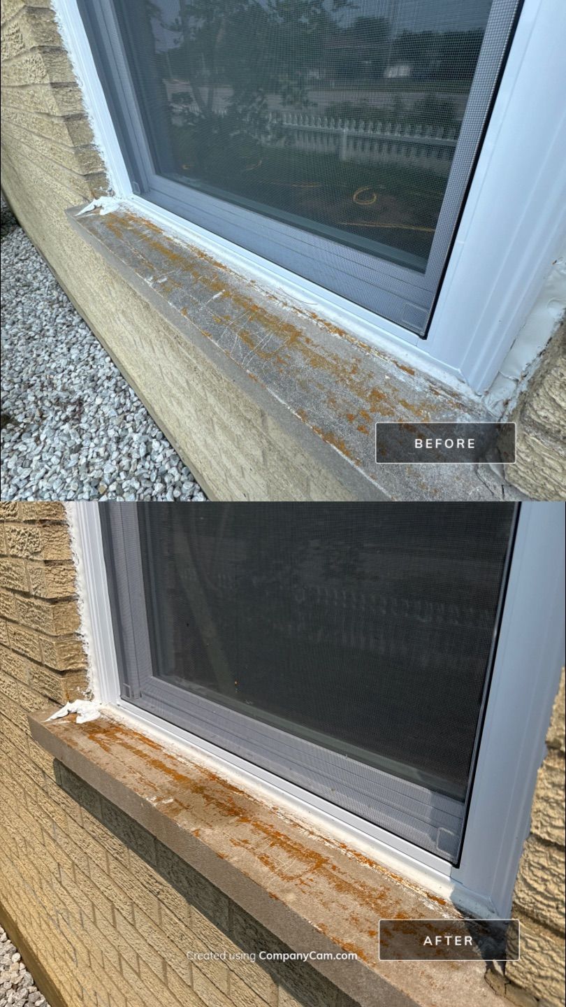 Project in Arlington Heights by Simmons Power & Soft Washing