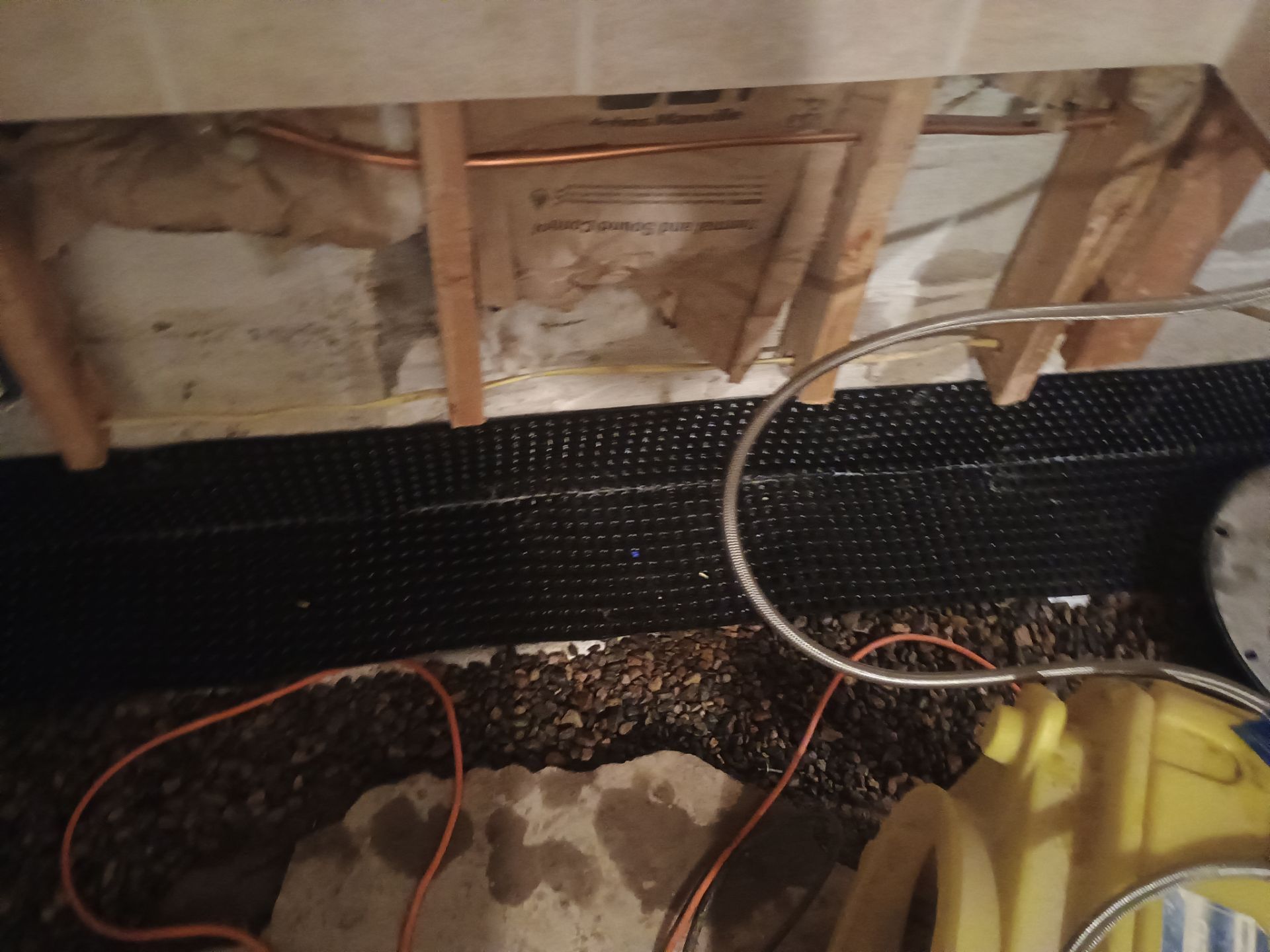 Drain Tile in Minneapolis for Kristen & Taylor by Waterproofing Northeast