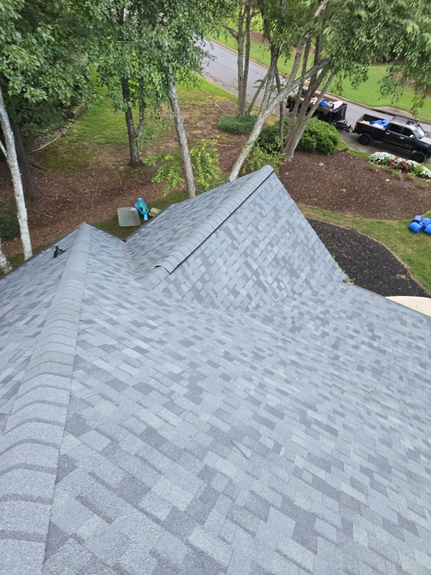 Roswell, GA Roof Replacement Owens Corning Estate Gray by Reset Roofing