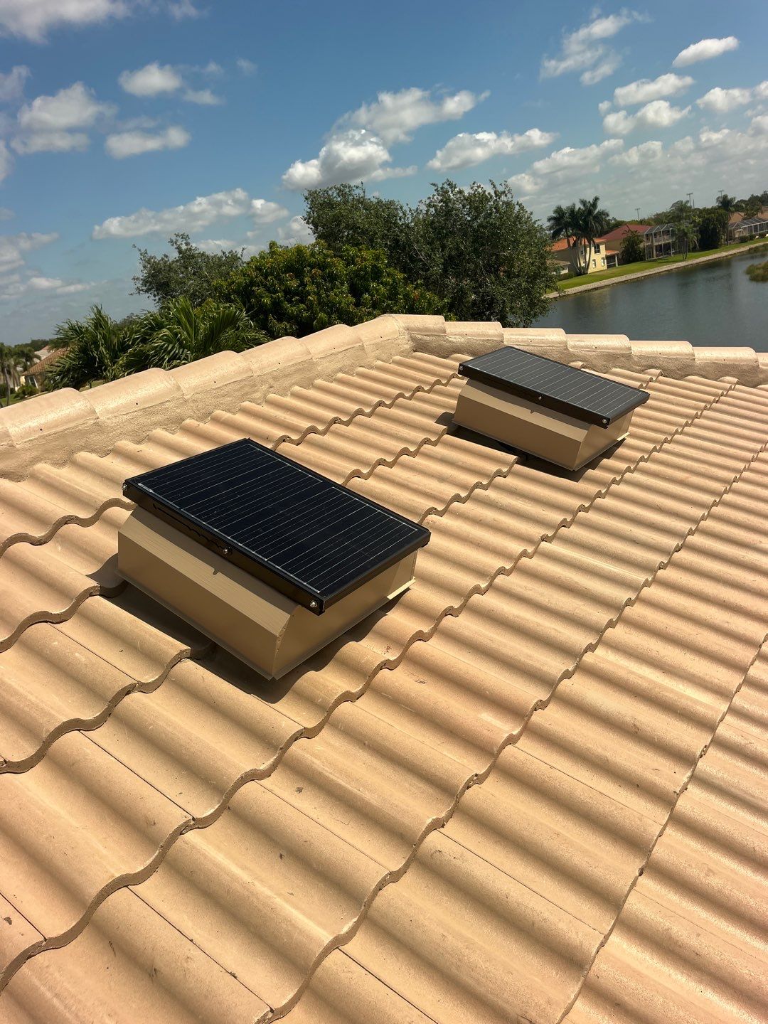 Residential Roofing Installation using Durabull Everlasting Tile System by Durabilis Roofing INC