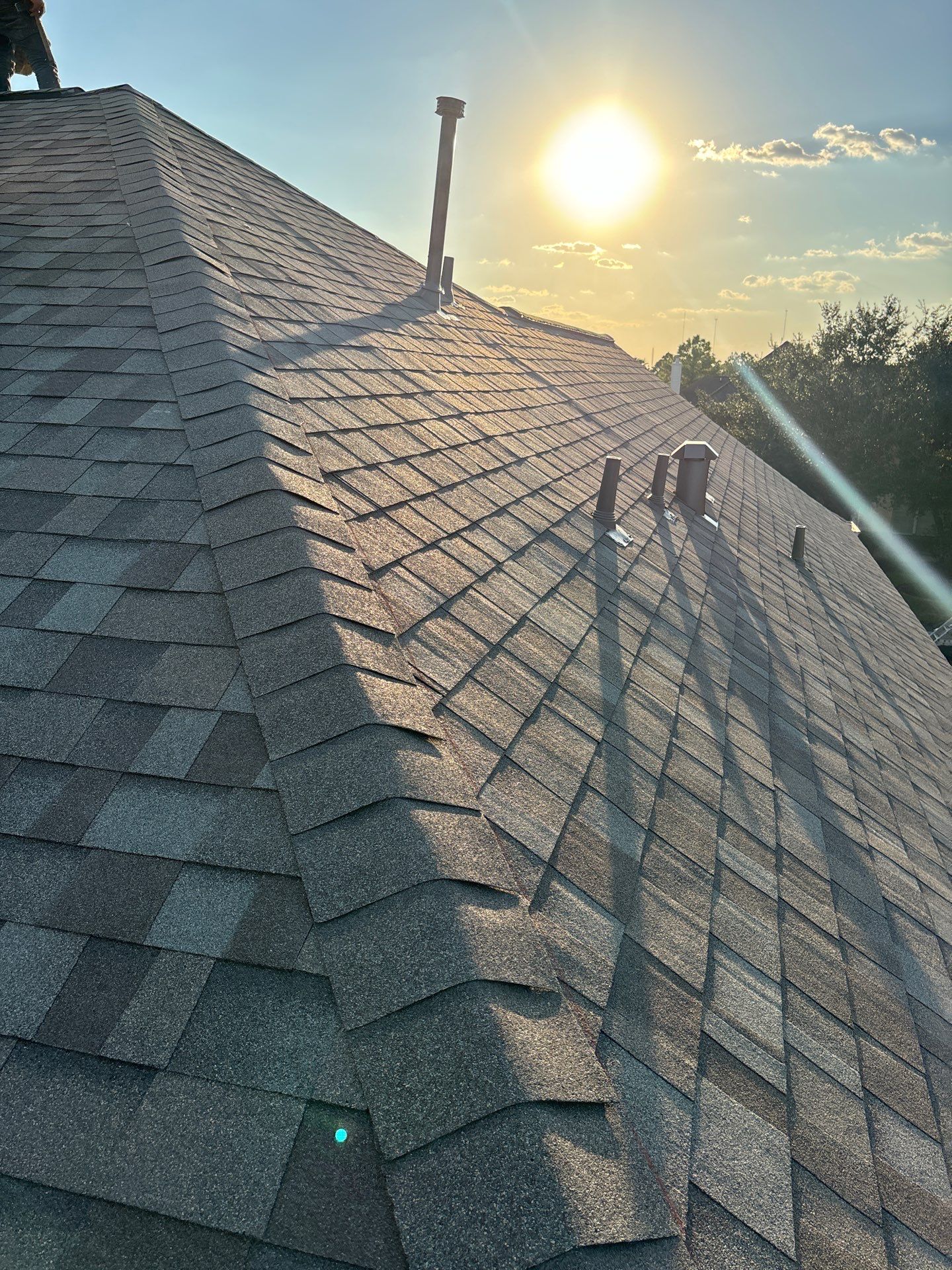 Residential Roofing Installation using Owen's Corning Duration (Lifetime) Shingles by Roof Repair Company