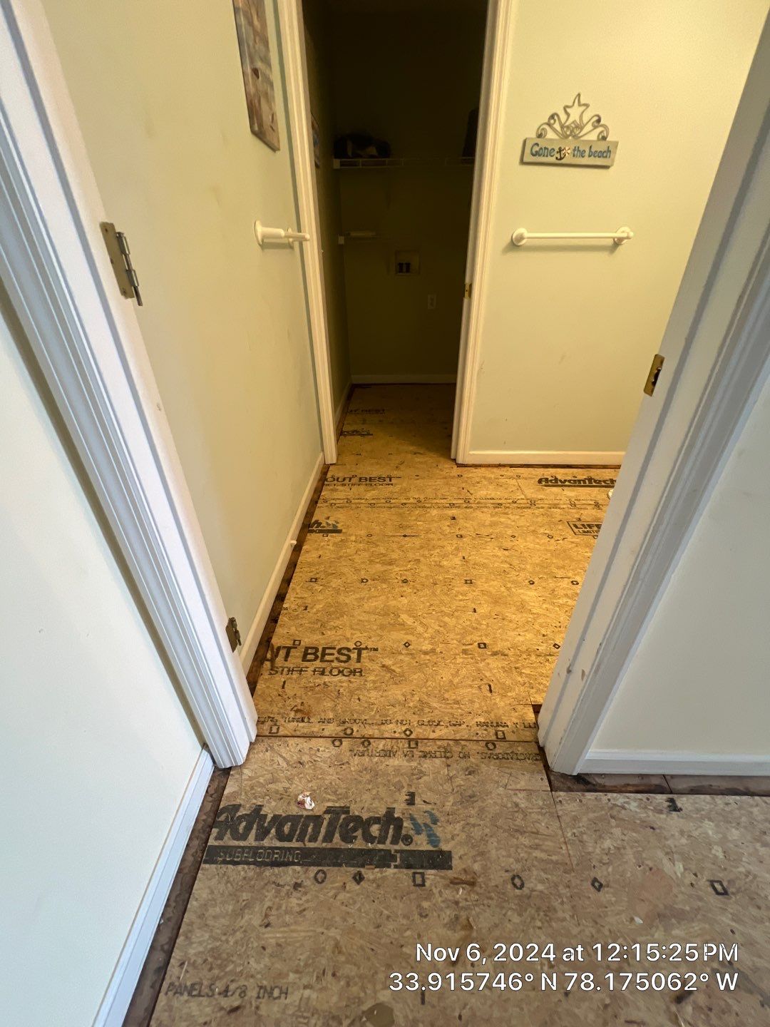 Caving Floor Flooring Repair in Oak Island, NC by RGR Construction and Roofing, LLC