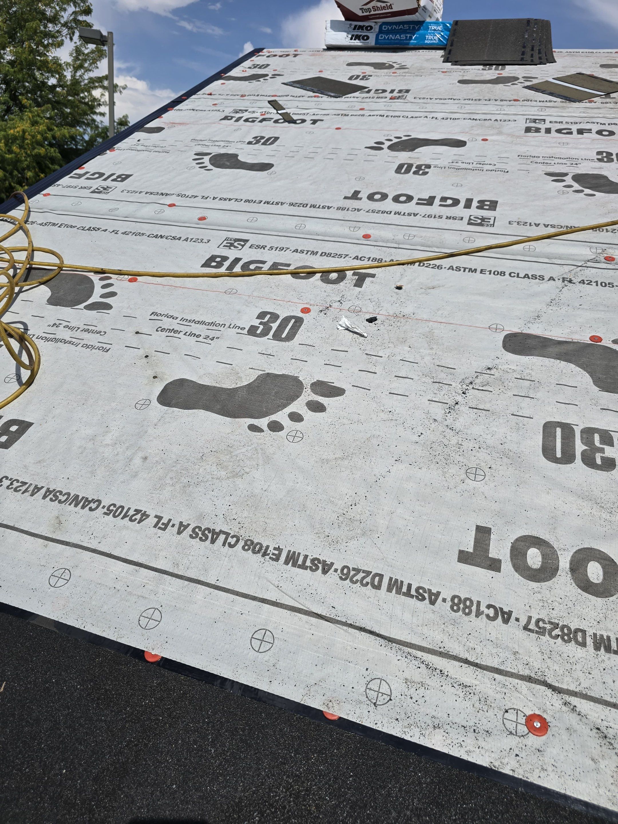 Residential Roof Replacement and Attic Structural Repair in Eagle by Olive Roofing