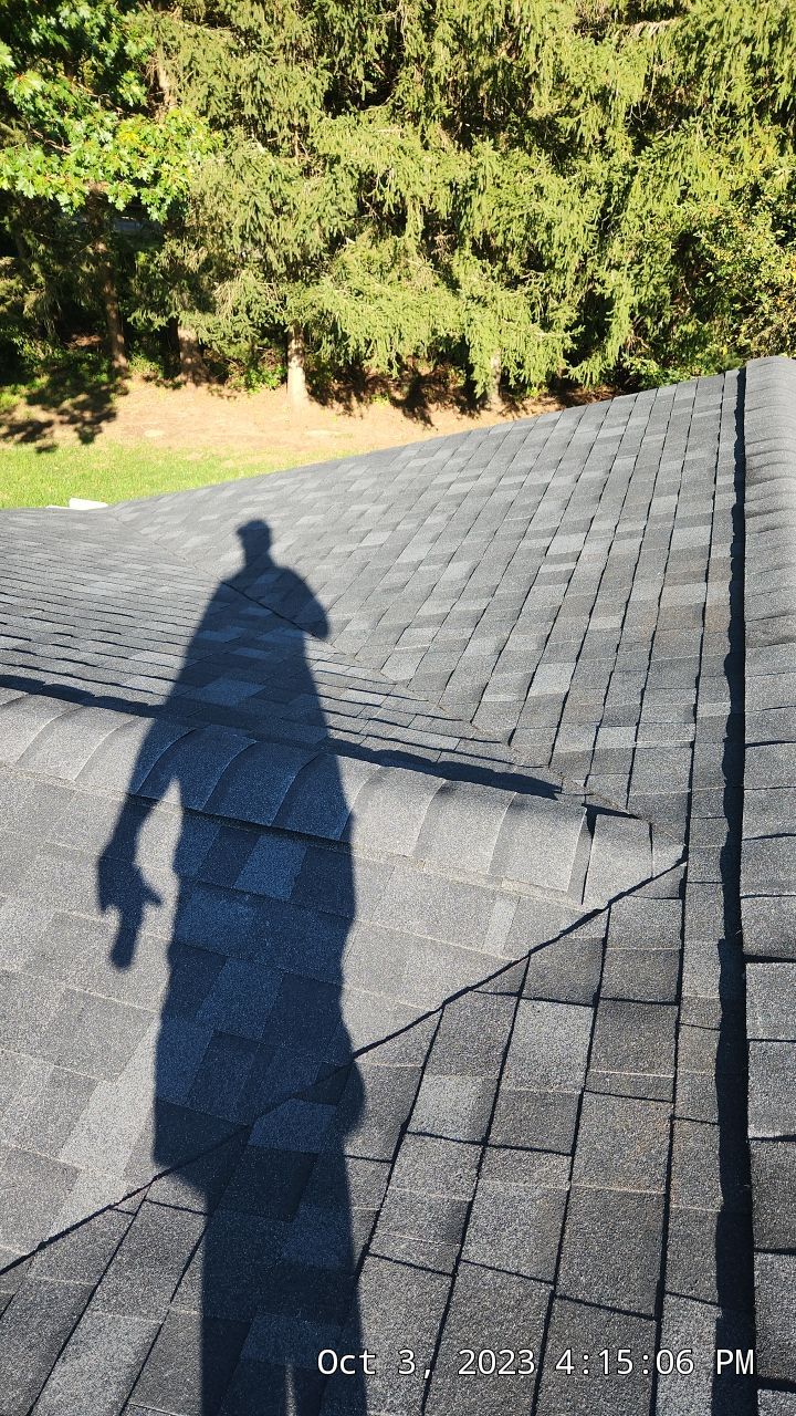 Residential Roofing Installation using Owens Corning Duration Onyx Black by A Plus Exterior