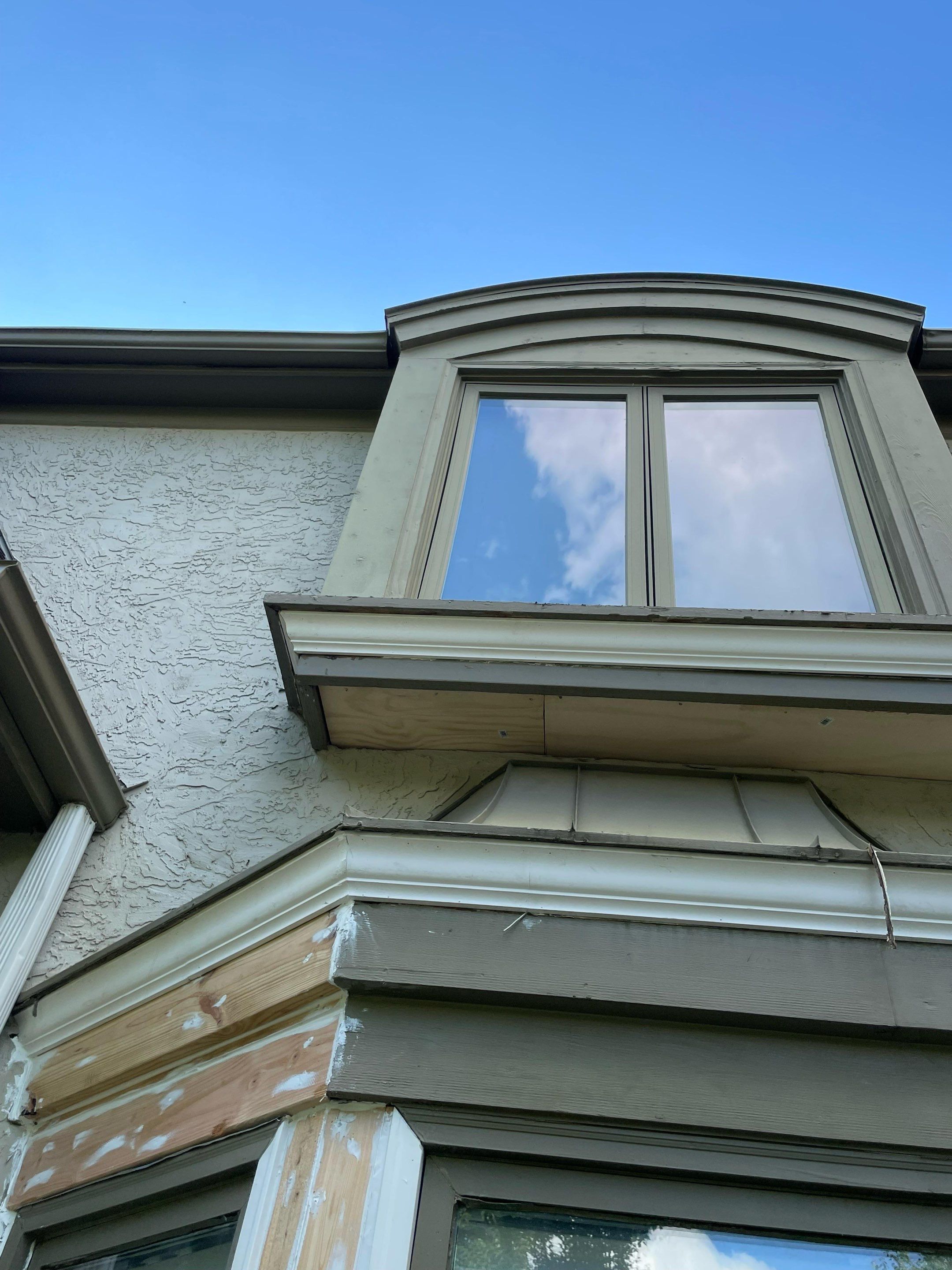 Exterior Painting and Extensive Wood Rot Repair in Overland Park by Cougar Painting