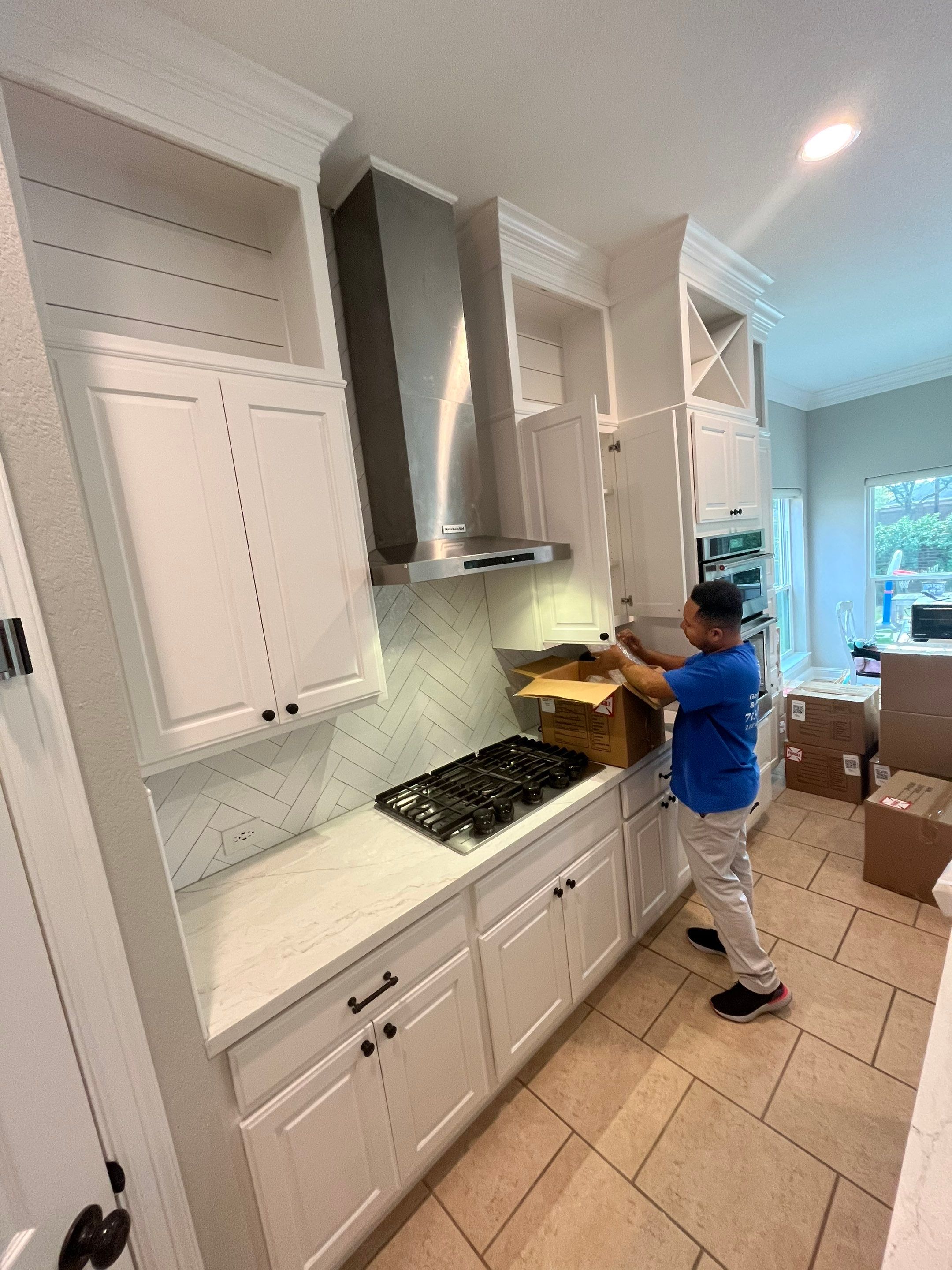 Stunning Kitchen Remodel   by L&T General Contractors and Restoration INC