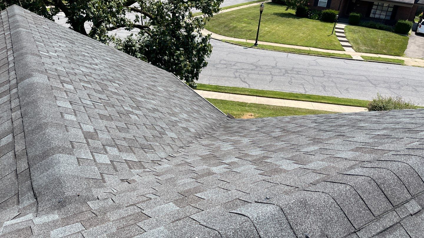 Residential Roofing Installation using Atlas Pinnacle Pristine Black Architectural Shingles by Frederick Roof Repair