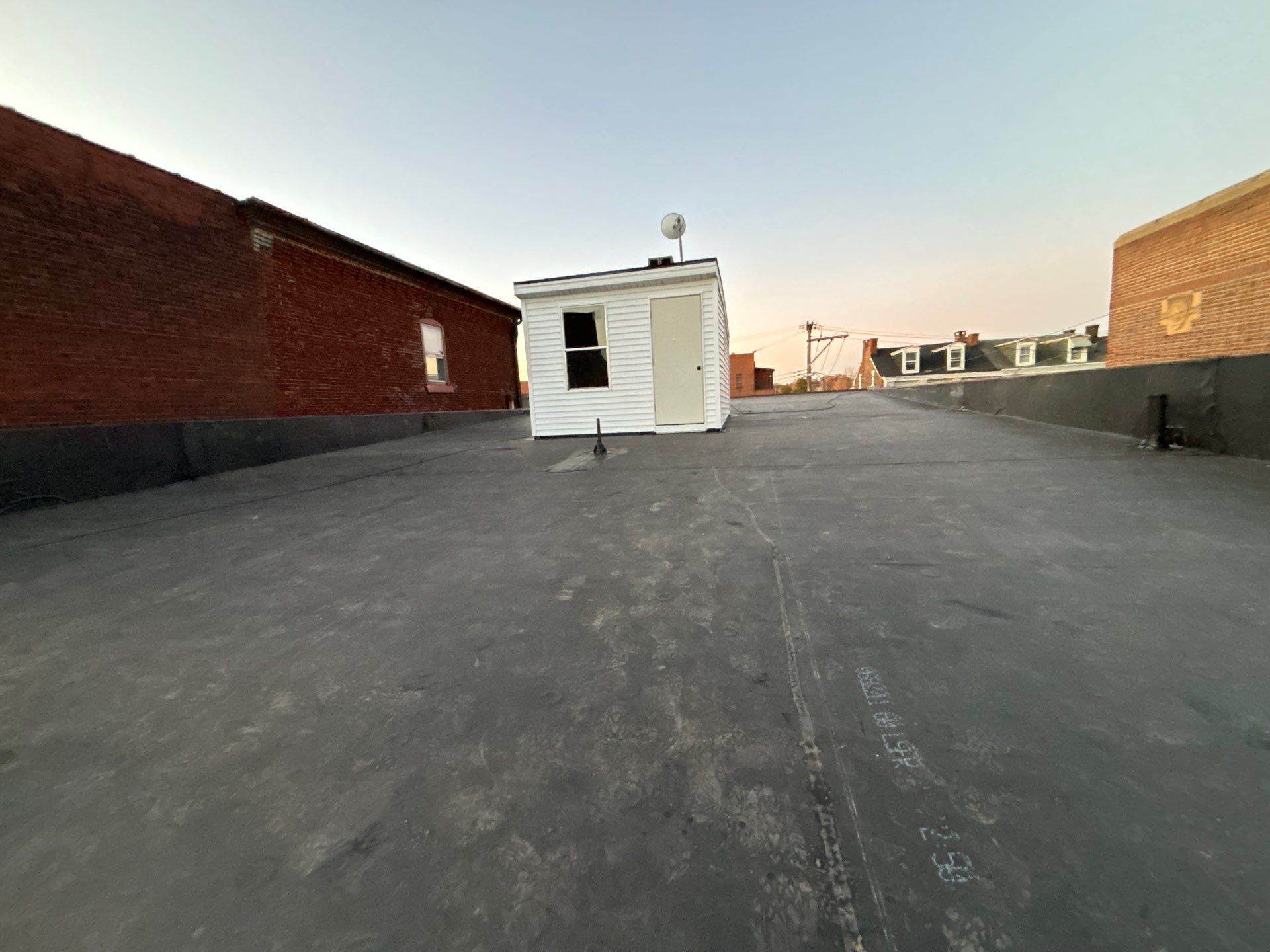 Commercial Roofing Installation using EPDM Rubber Roofing by Roof Ninja LLC 