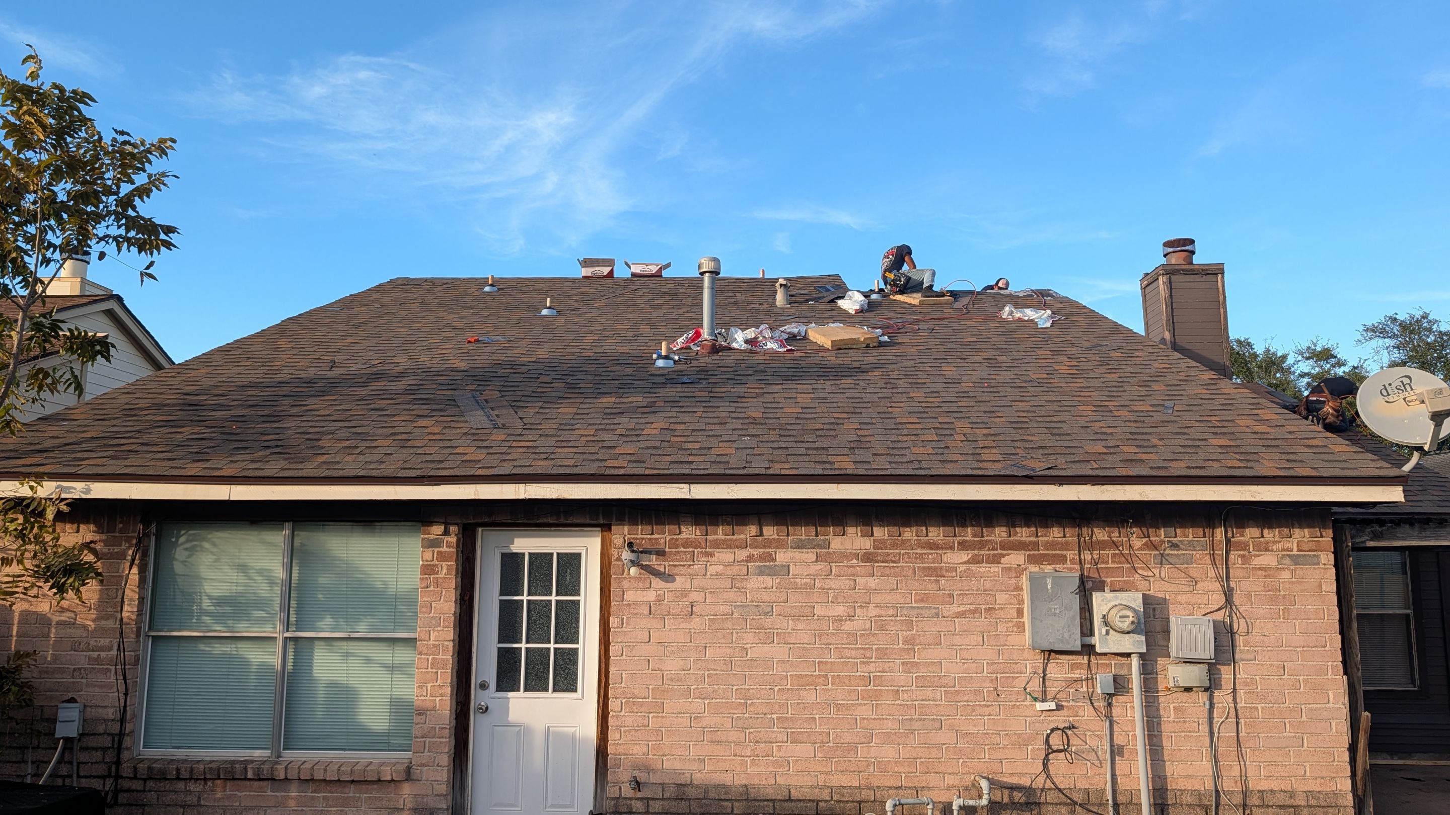 Project in Houston by Roof Guard And Construction