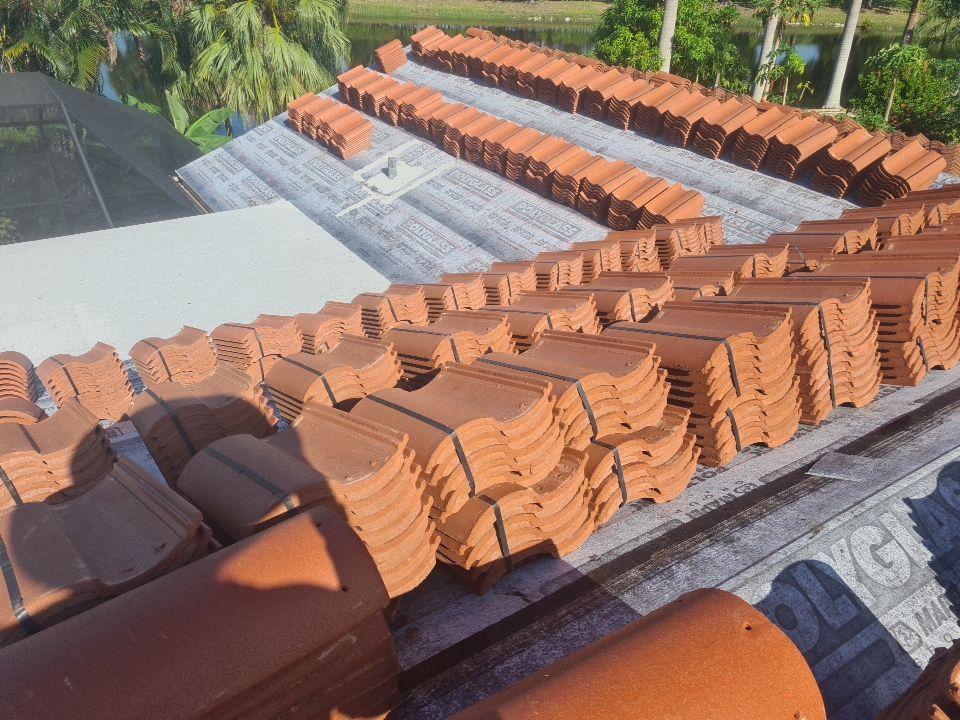 Residential Roofing Installation using Eagle Roofing Tile by BLUES BROTHERS ROOFING