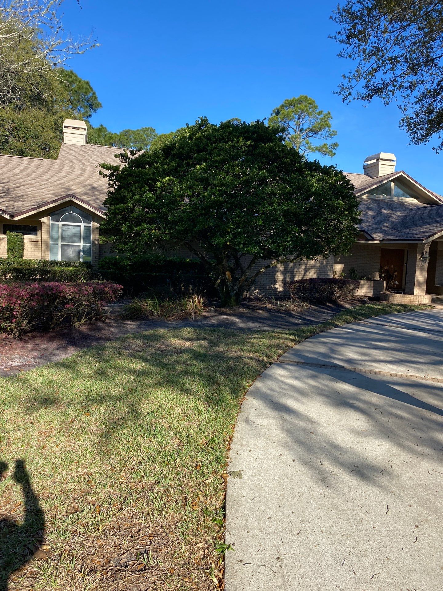 Deerwood Resident | Pine Bark Install by ProGreen Services