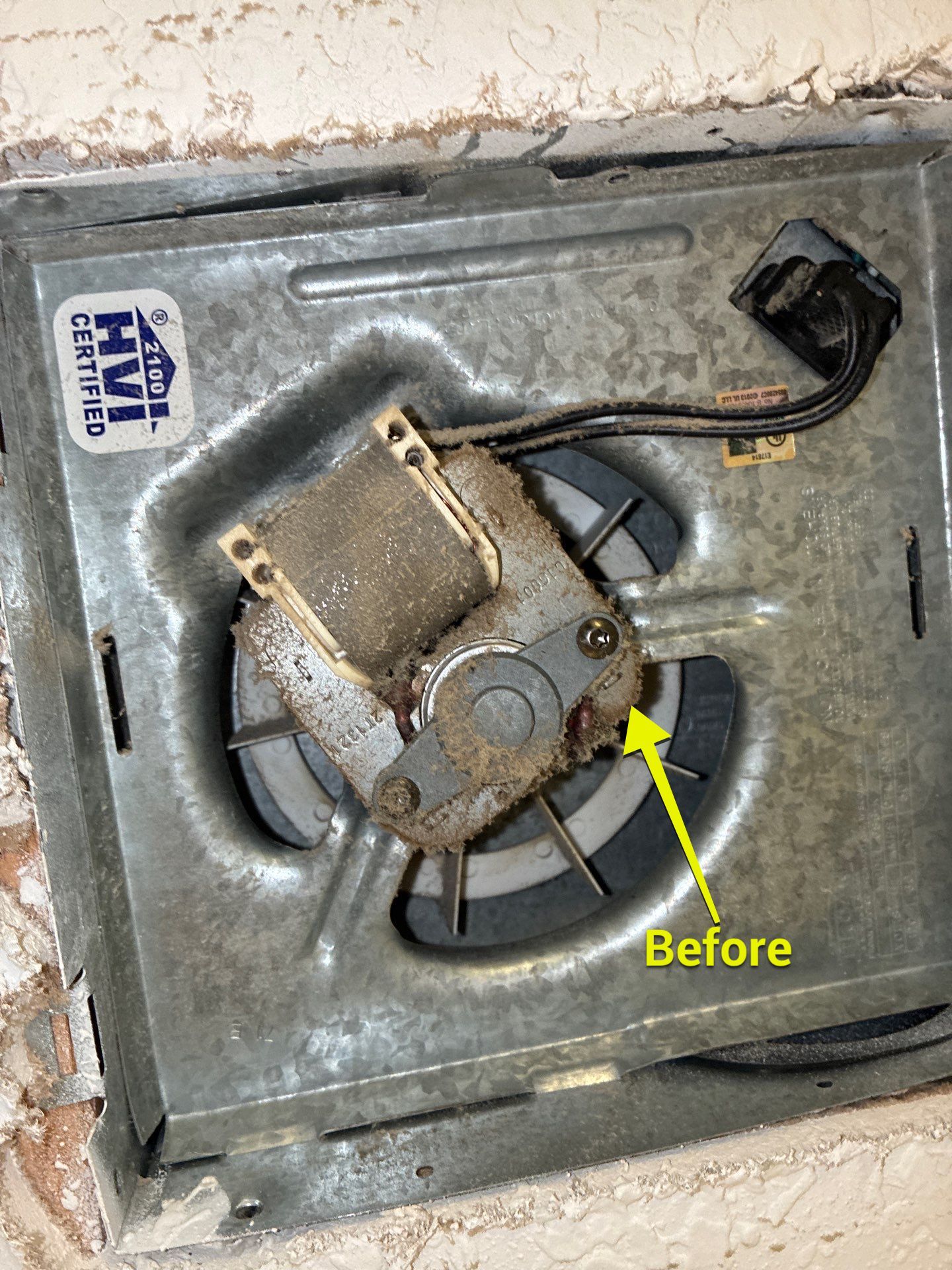 Air Duct Bath Fan Cleaning in Clermont by Hygienic Air, Inc