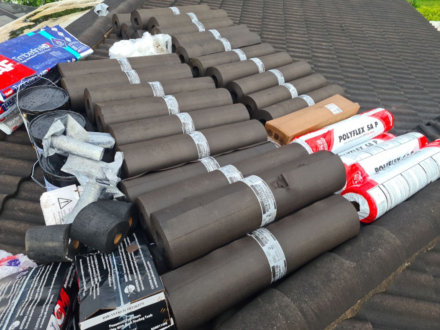 Residential Roofing Installation using GAF by BLUES BROTHERS ROOFING