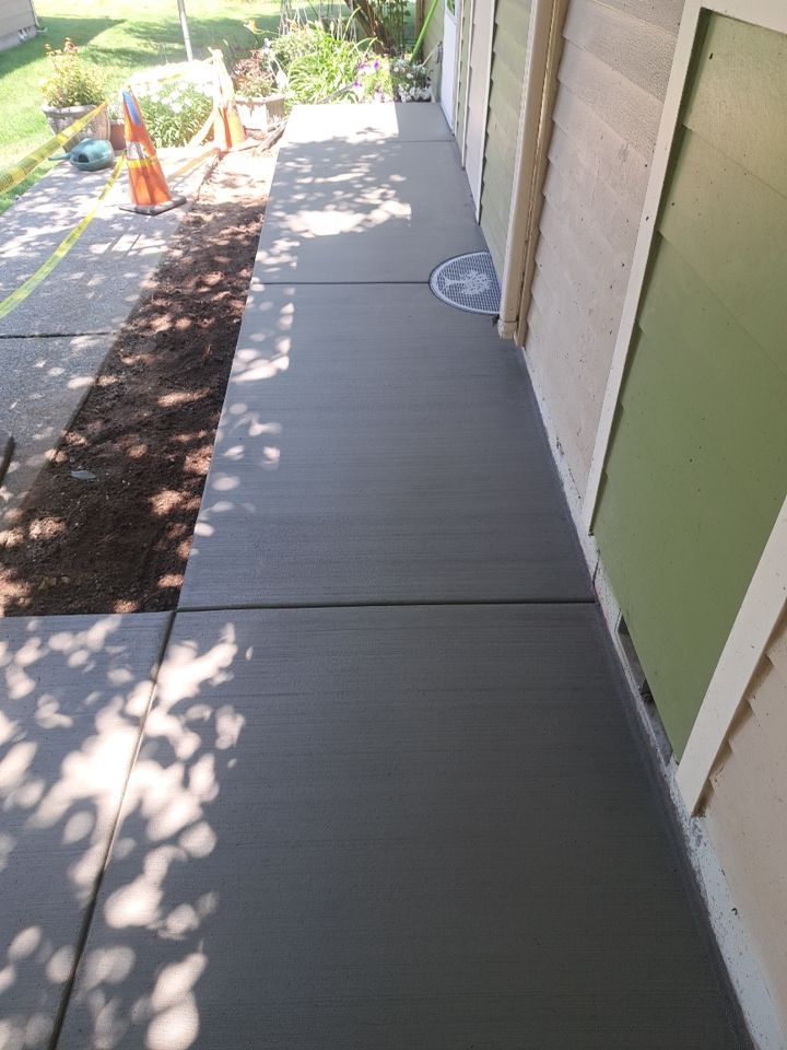 Kayla | Concrete Walkway by Jireh Asphalt & Concrete Inc 