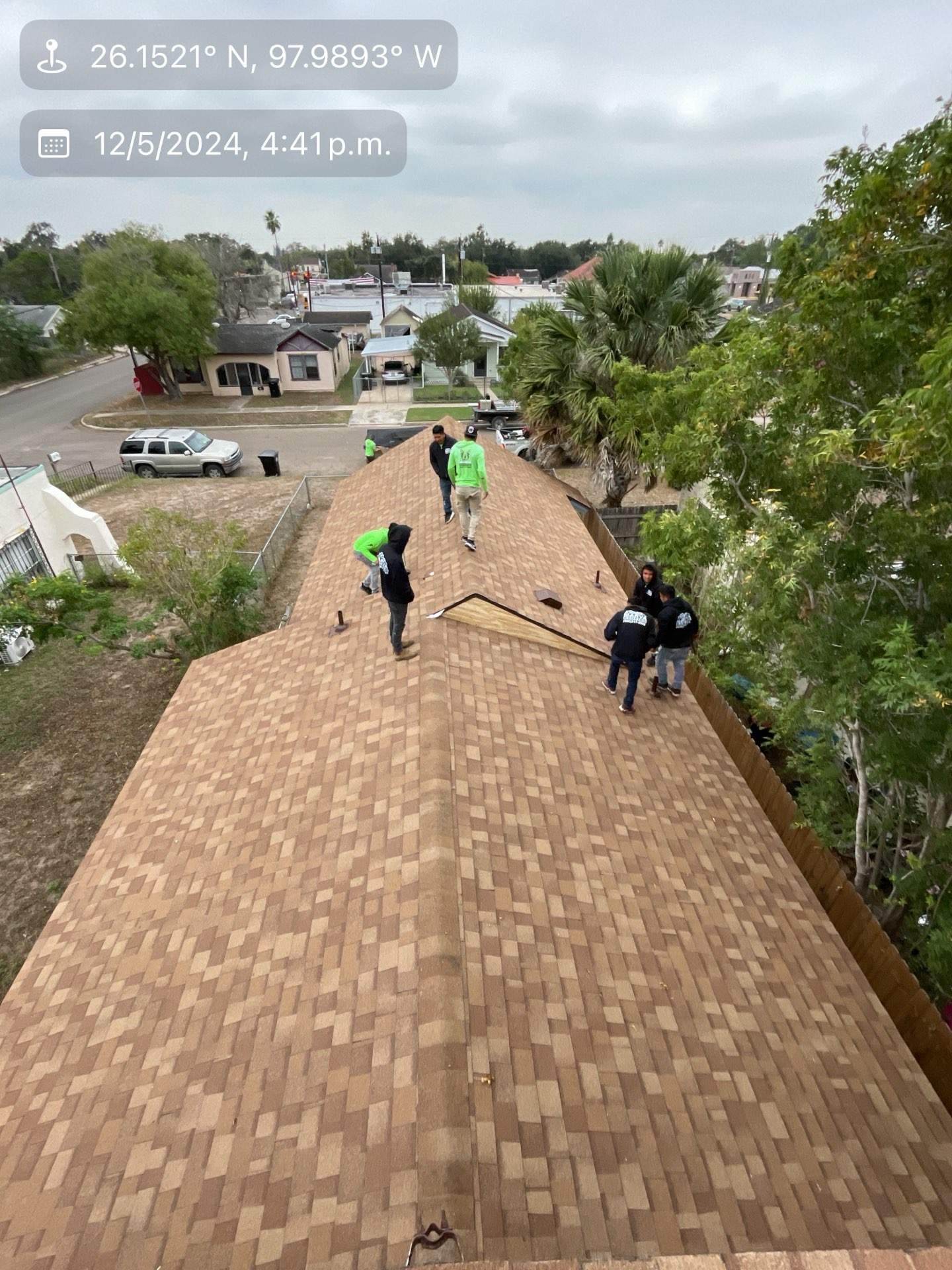 Project in Weslaco by Marva Roofing