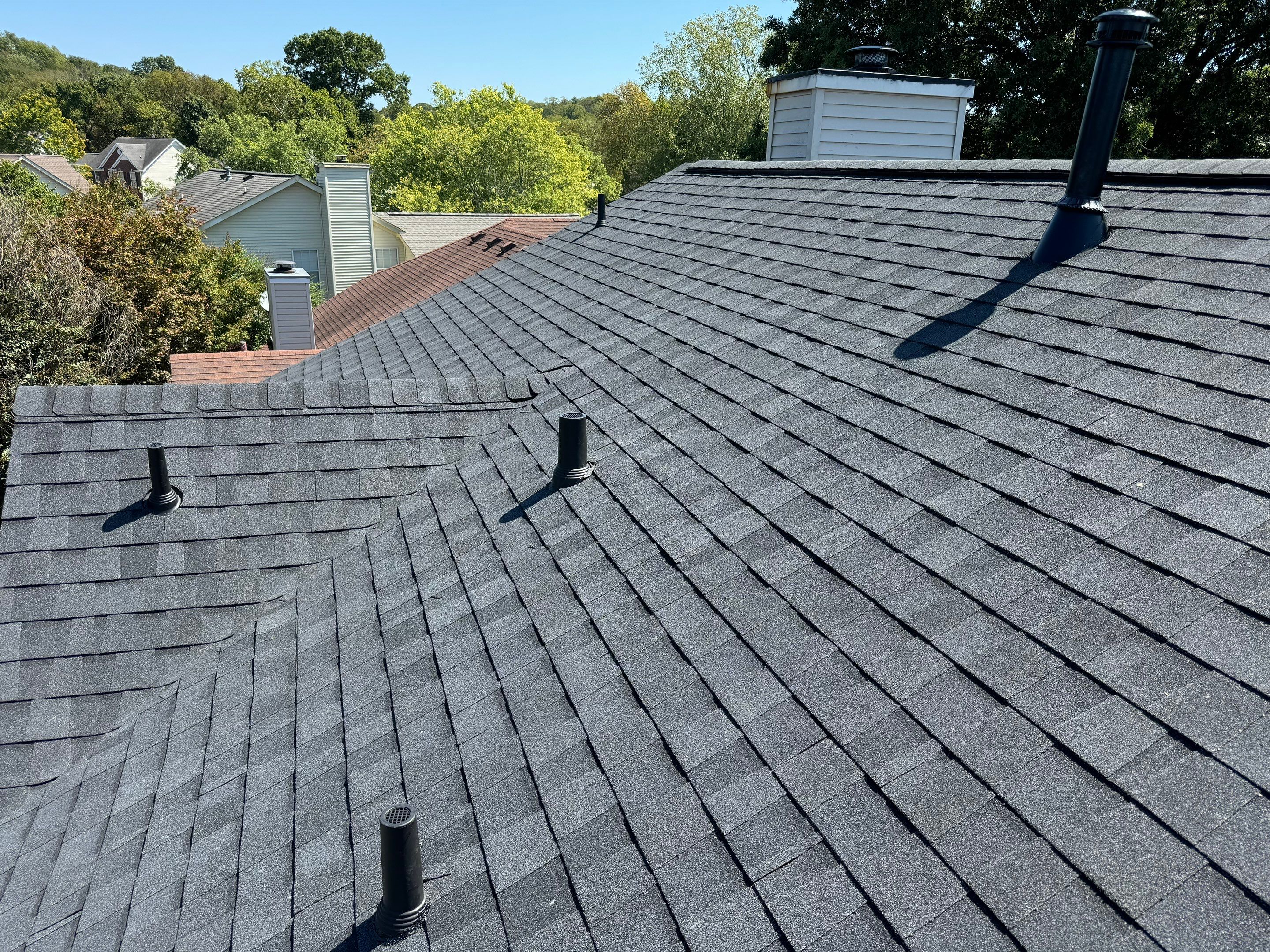 Moire Black Re-Roof by Royal House LLC