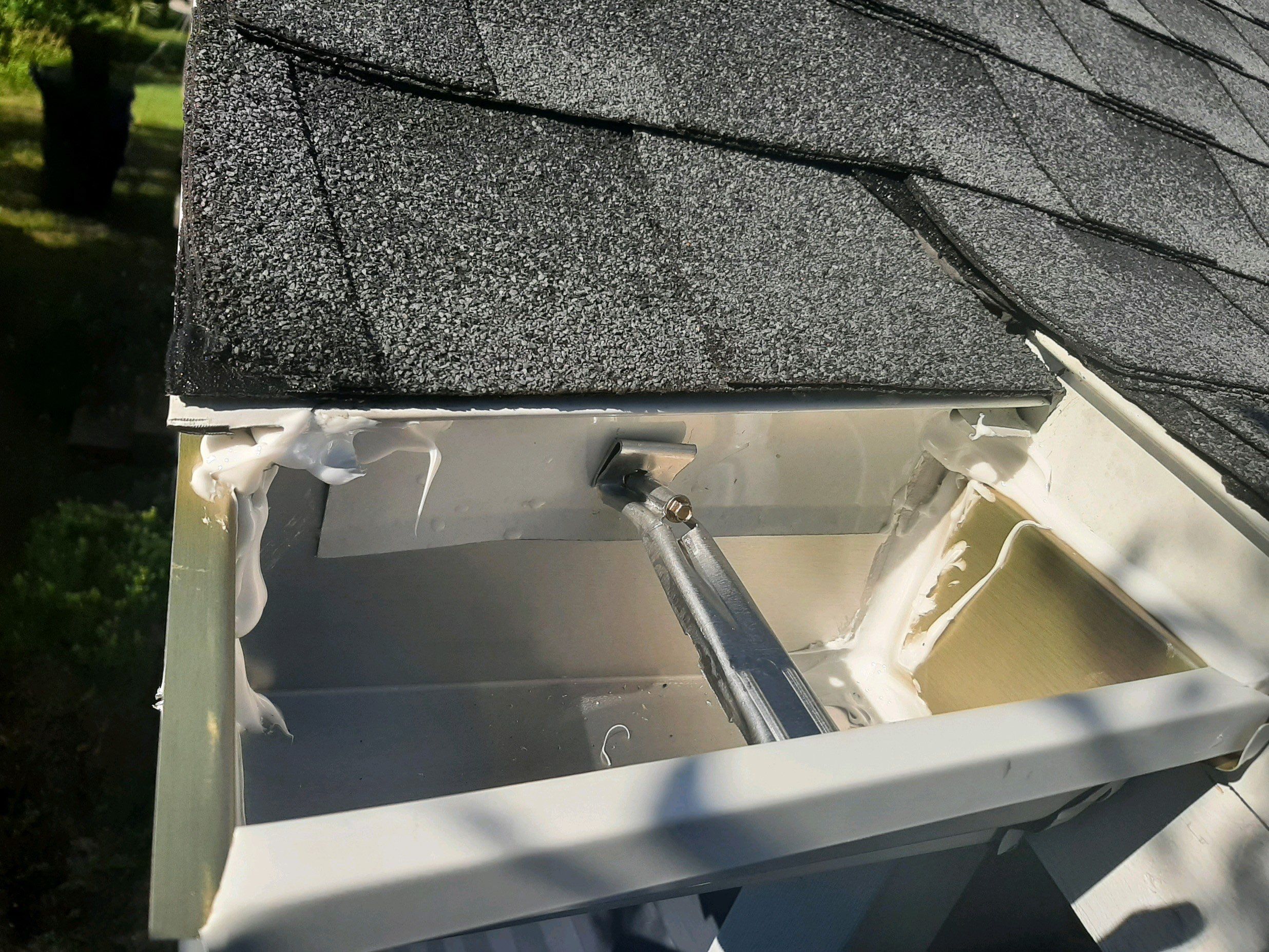 Gutter Installation using K-Style Seamless Gutters by Gutter Professors