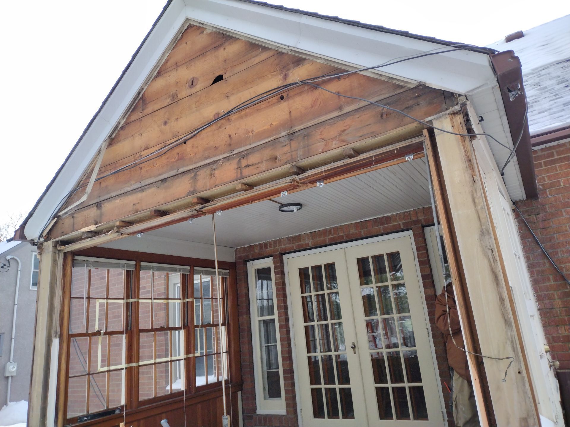 Three-Season Porch Renovation – Complete Structural Transformation by Johnny Five Construction