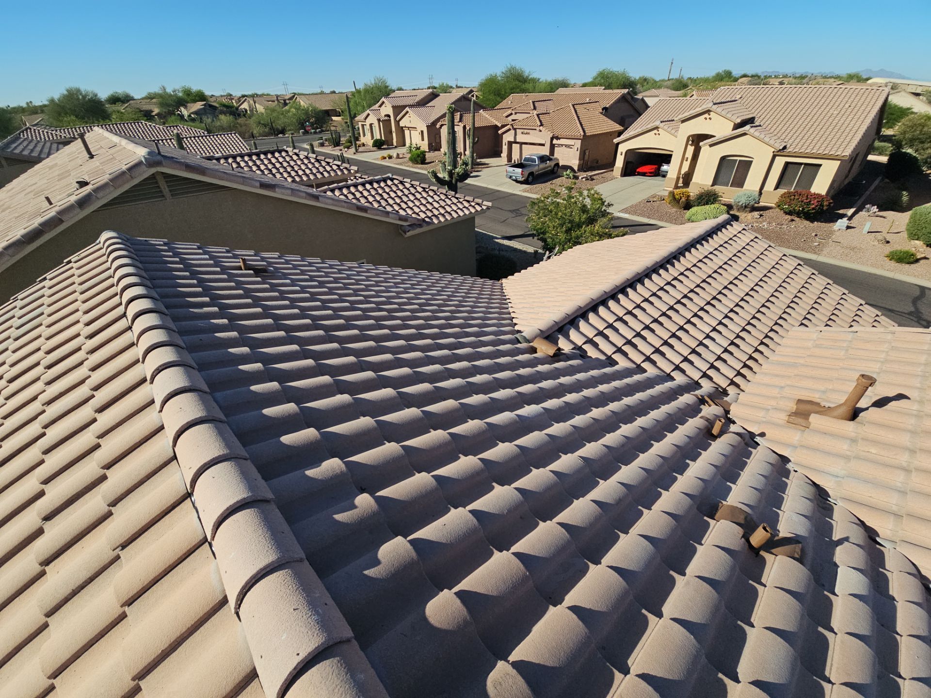 Concrete Tile Refelt by Weather-Tite Exteriors LLC