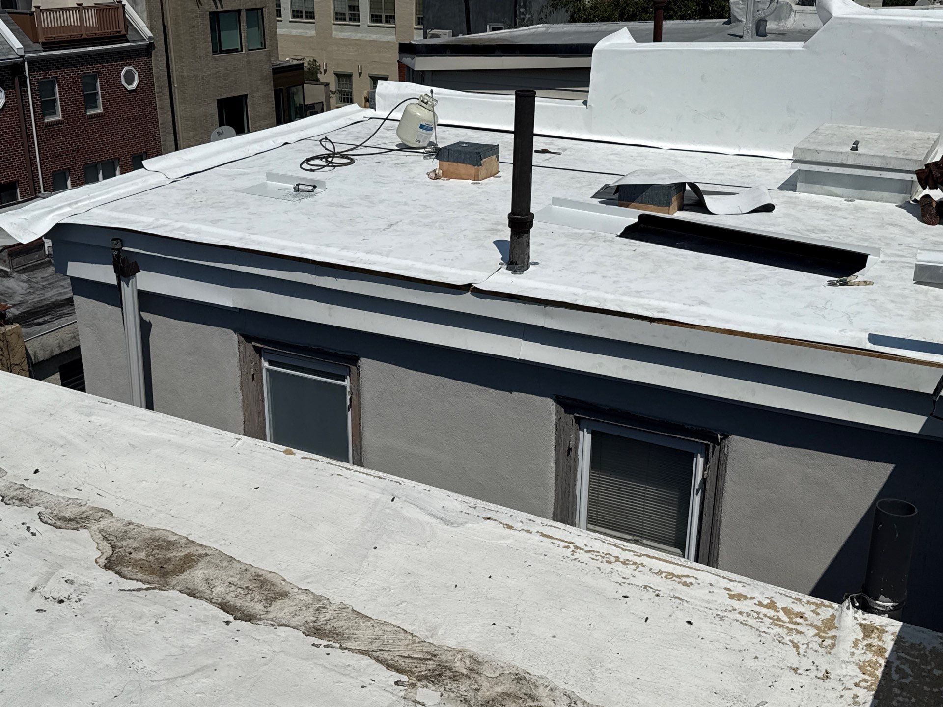 Roof replacement by Philadelphia Quality Roofing