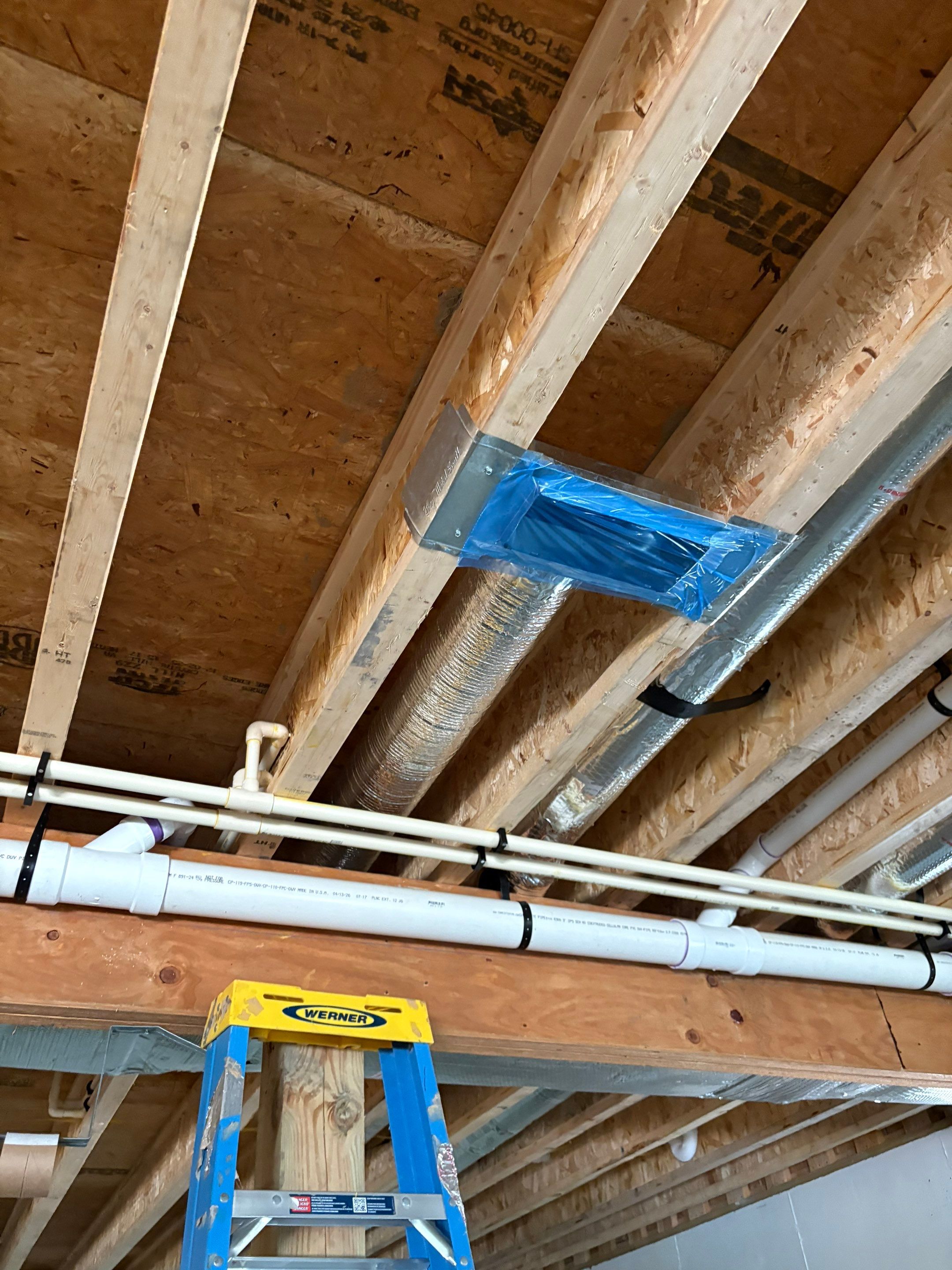 New Construction install in Winchester by Elemental Heating and air conditioning LLC