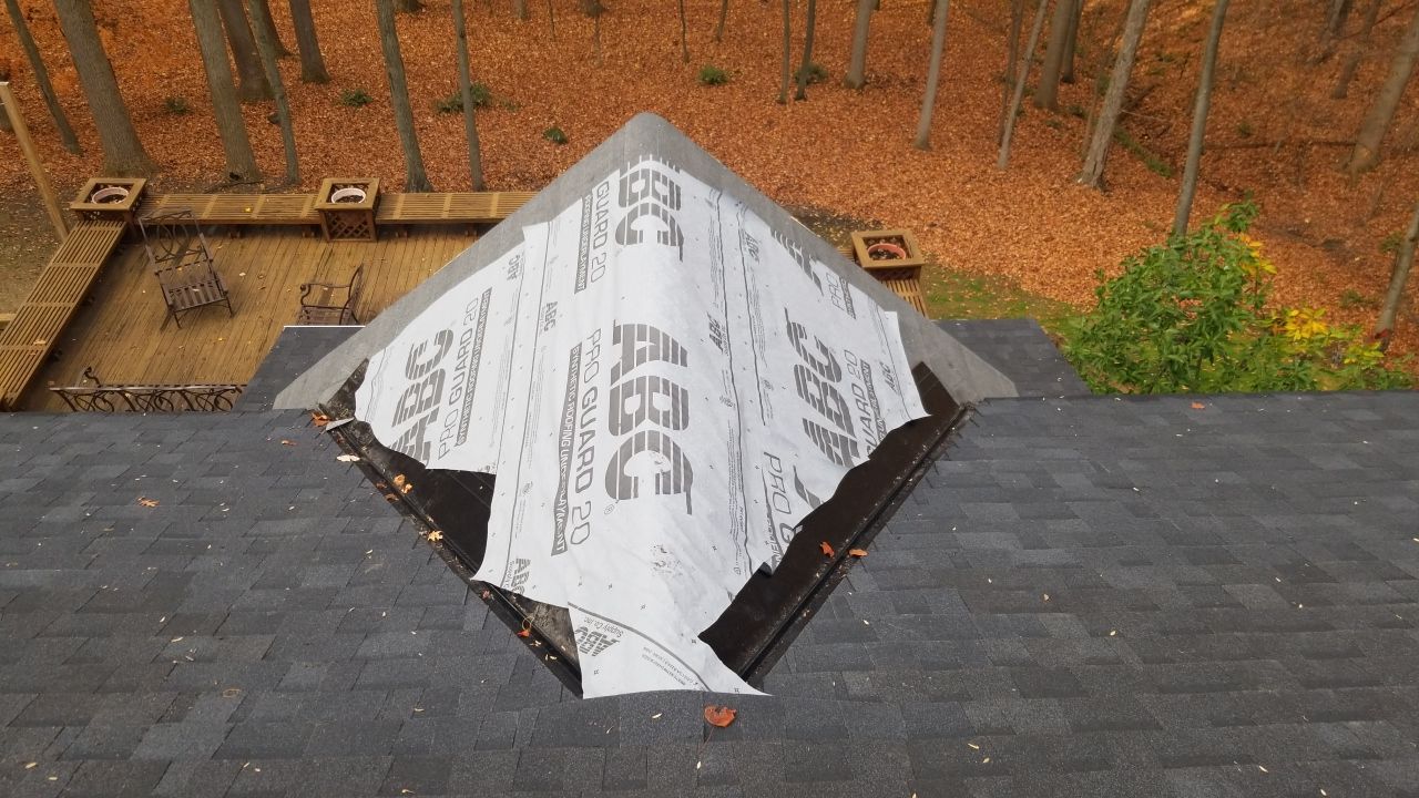 Residential Roofing Installation using Owens Corning Duration, Driftwood by Absolute Roofing and Construction