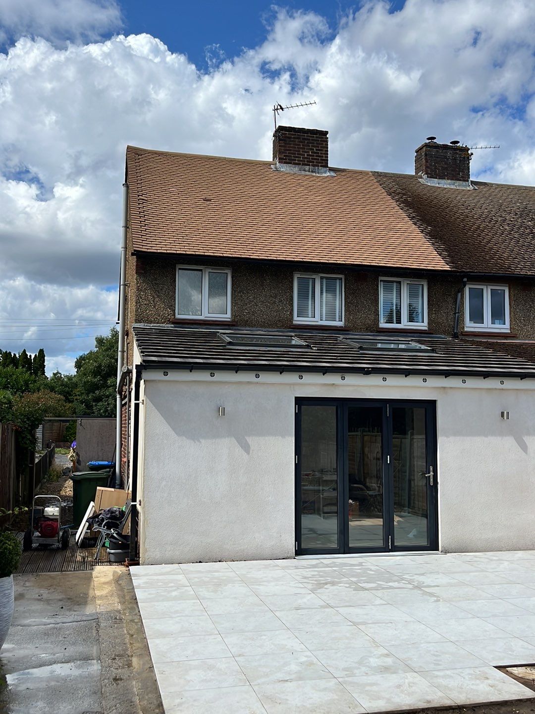 Roof Clean  - Moss Removal - Gutter Clean using Honda 15lpm Low Pressure Washing Machine by Ges Exterior Cleaning ltd