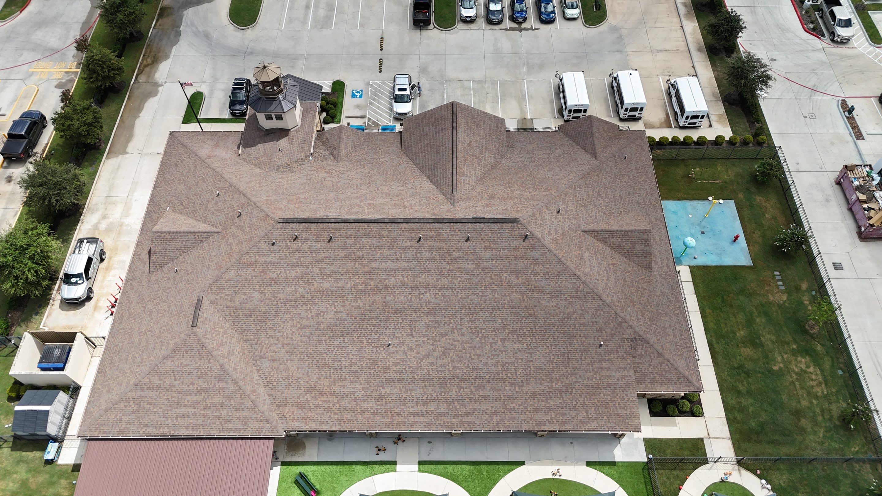 Roof Replacement on a Daycare! by Core Four Roofing