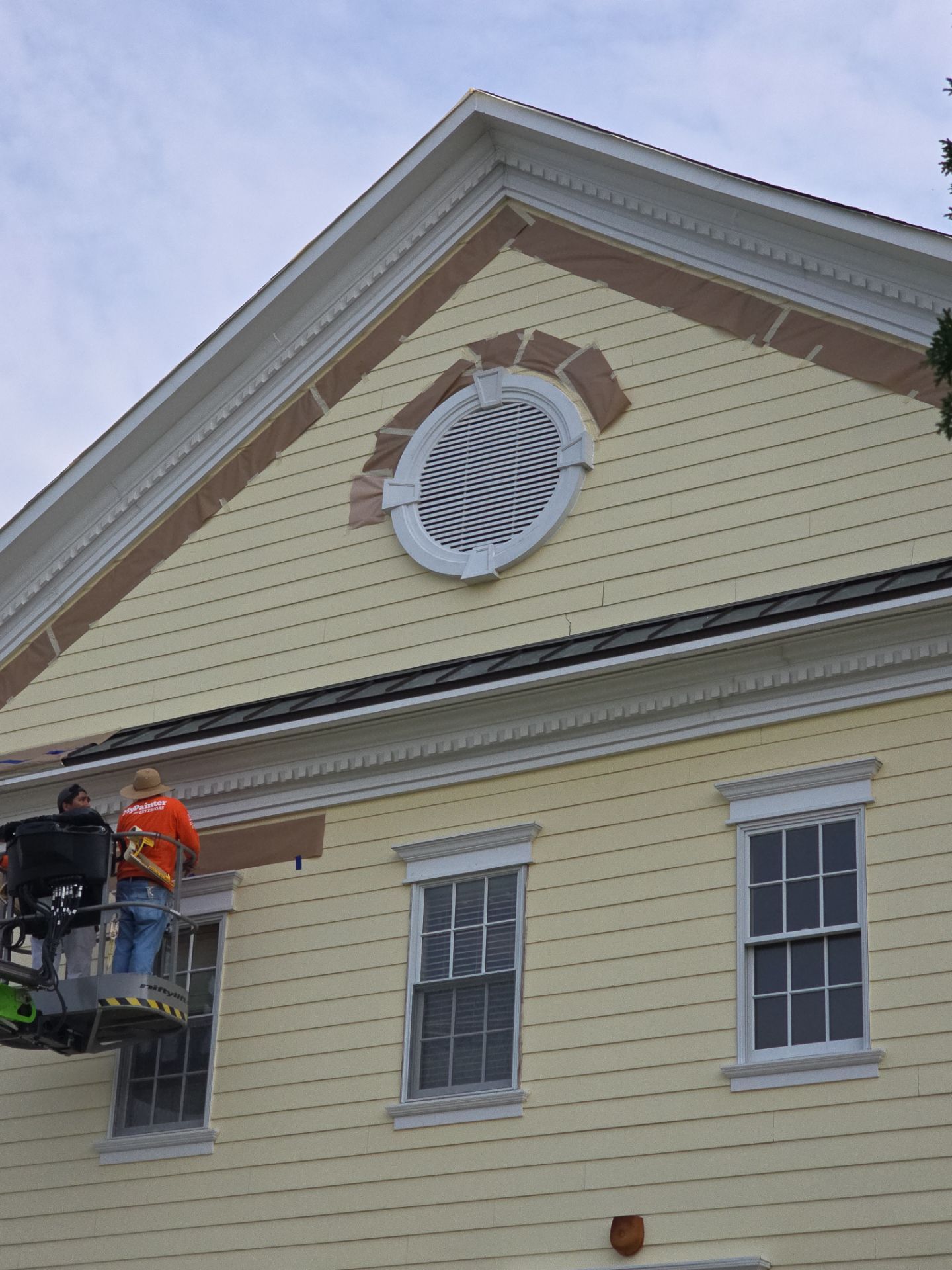 Commercial Exterior Painting Services for Mainstreet Bank in Leesburg, VA by My Painter 